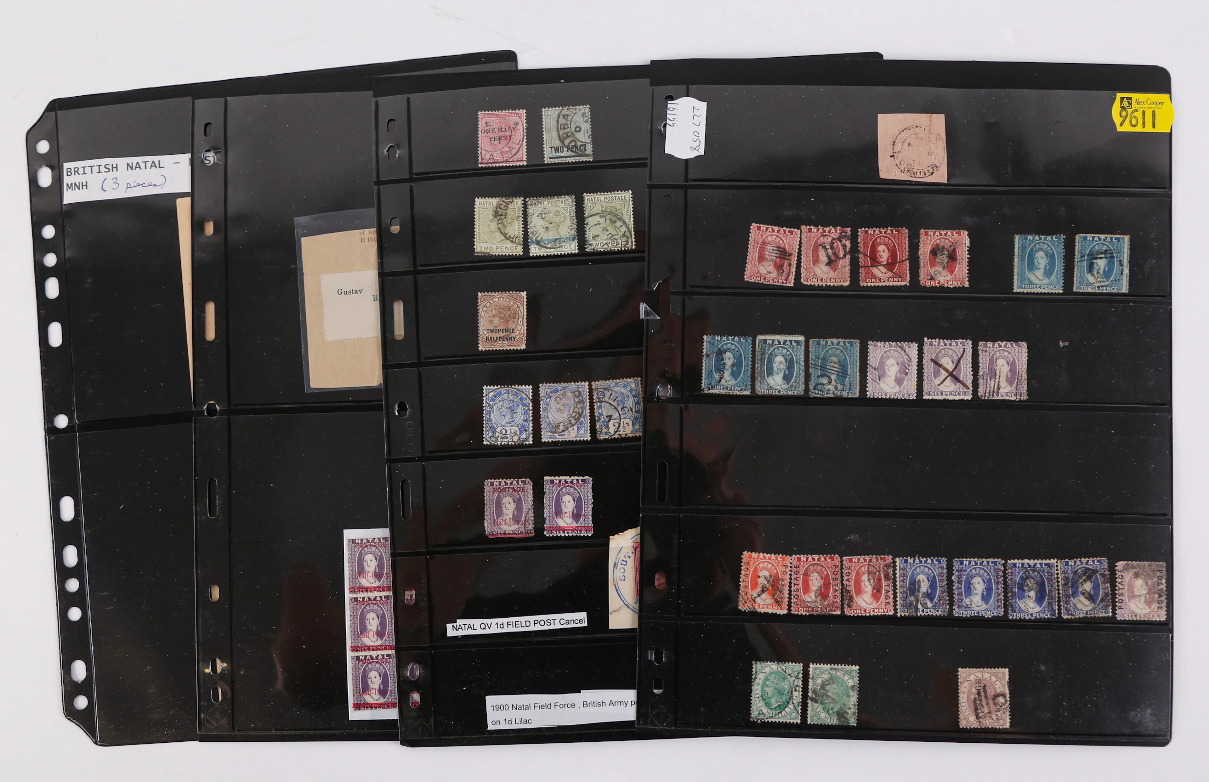 Natal: Postage Stamps, 1858-1909