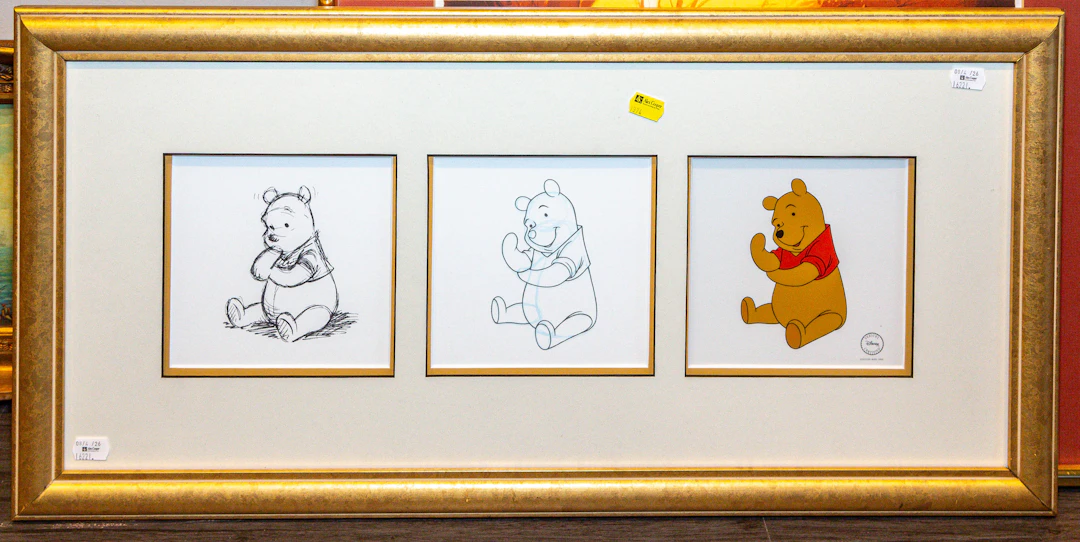 Winnie the Pooh Serigraph & Sericel