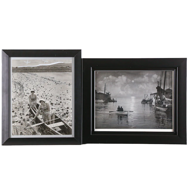 A. Aubrey Bodine. Two Unsigned Photographs