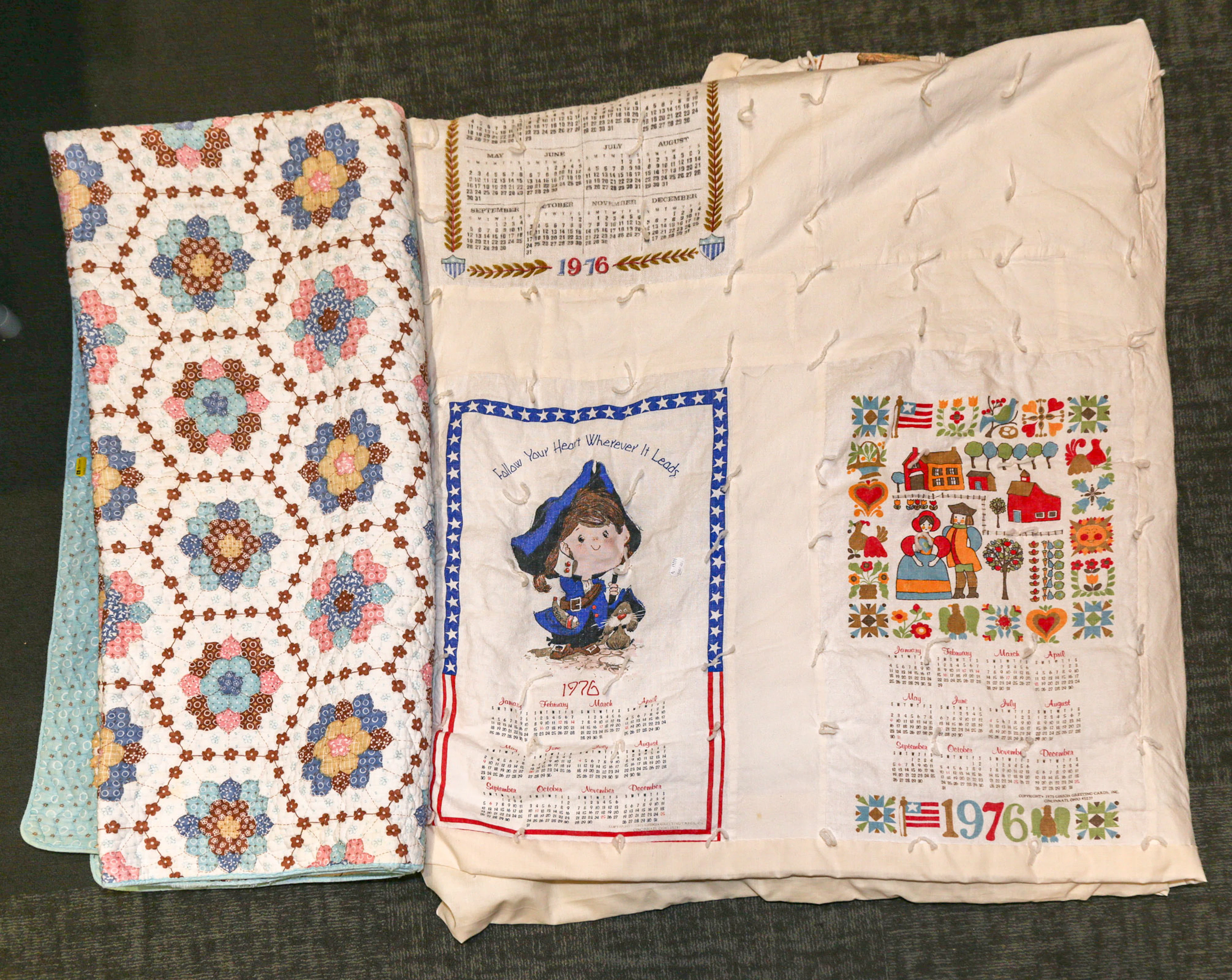 Two Decorative Quilts