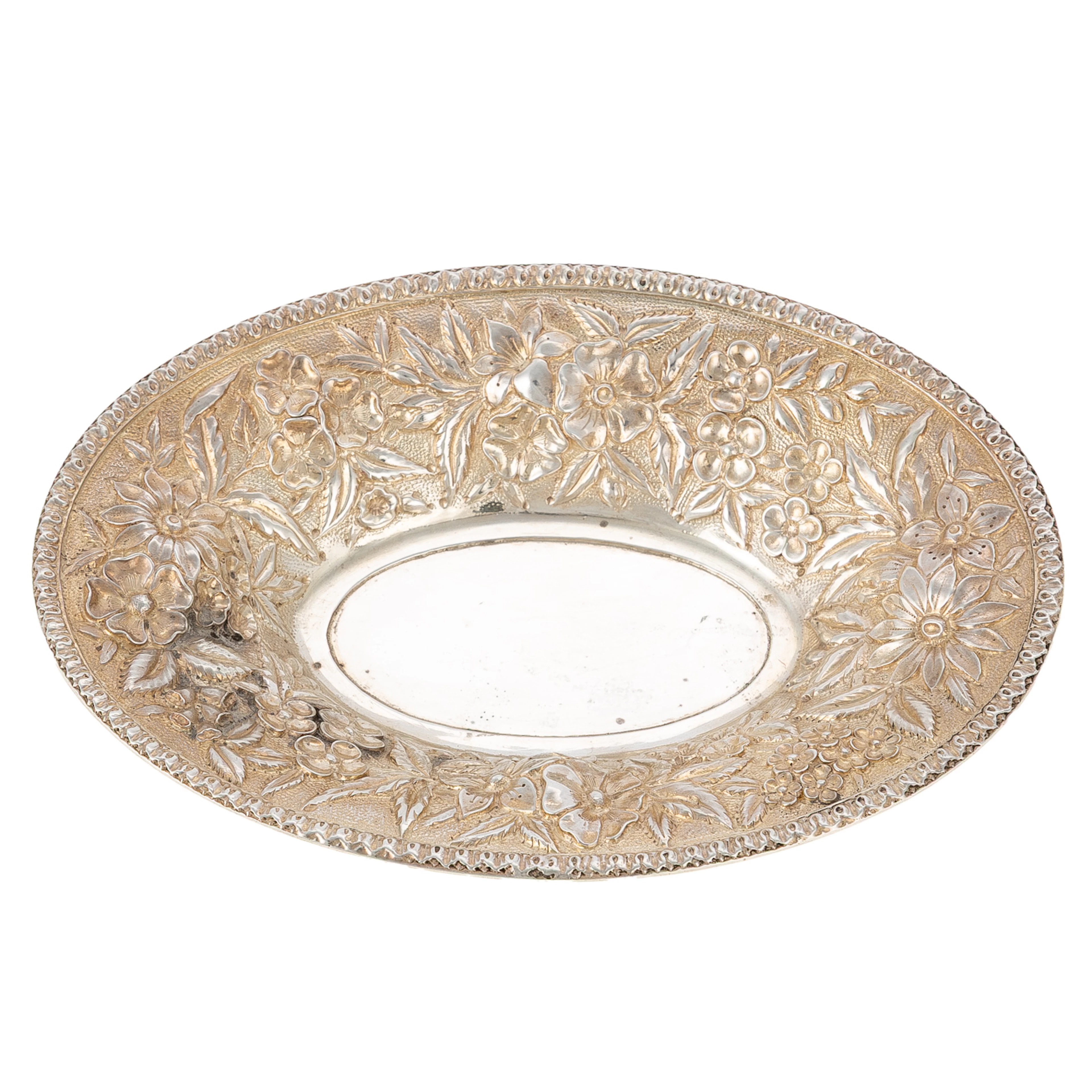 Baltimore Sterling Repousse Candy Dish