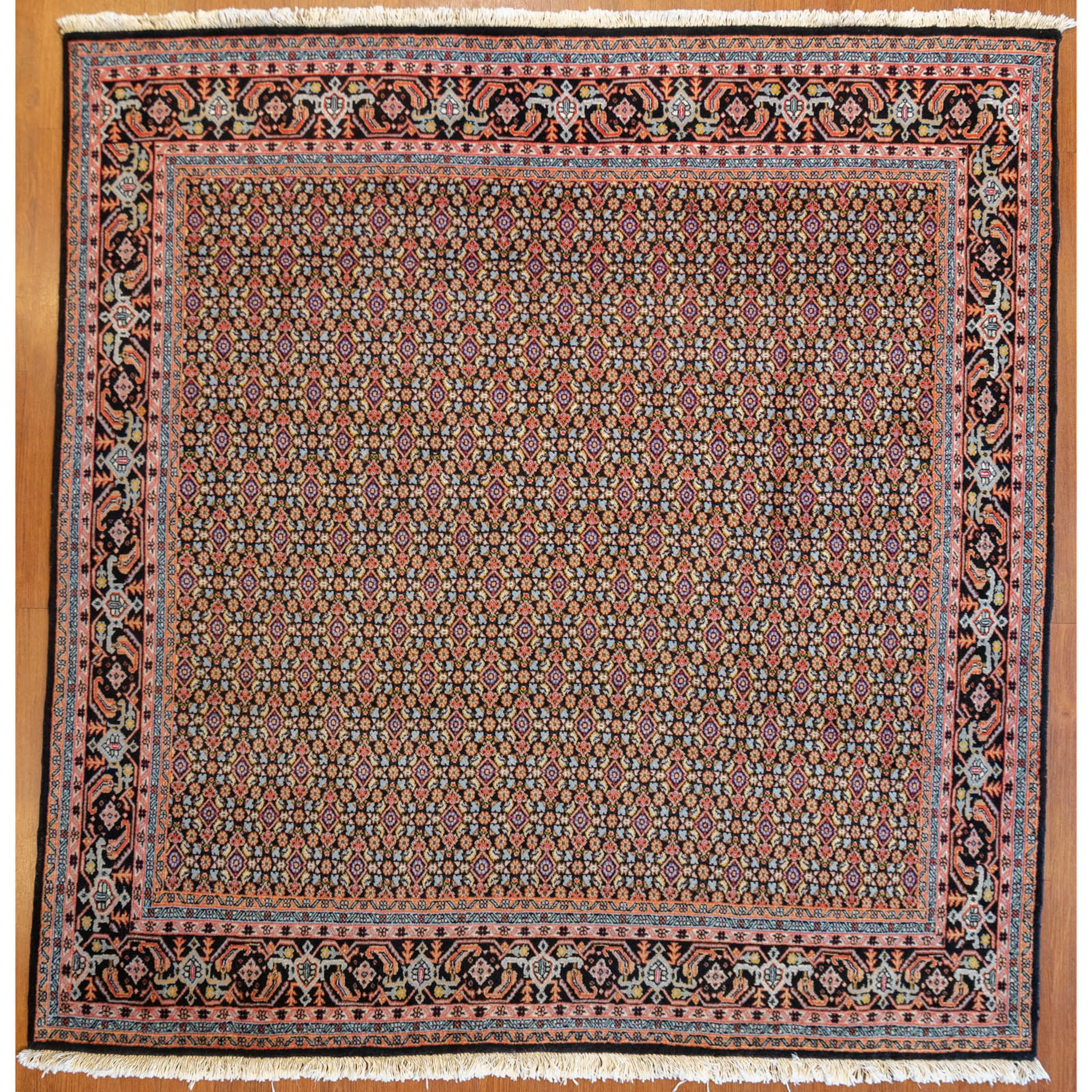 Zanjan Rug, Persia, 6.5 x 6.5