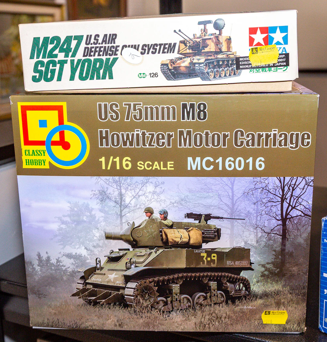 Two U.S. Scale Model Kits