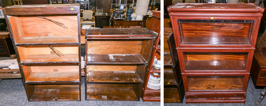 Three Barrister's Bookcases