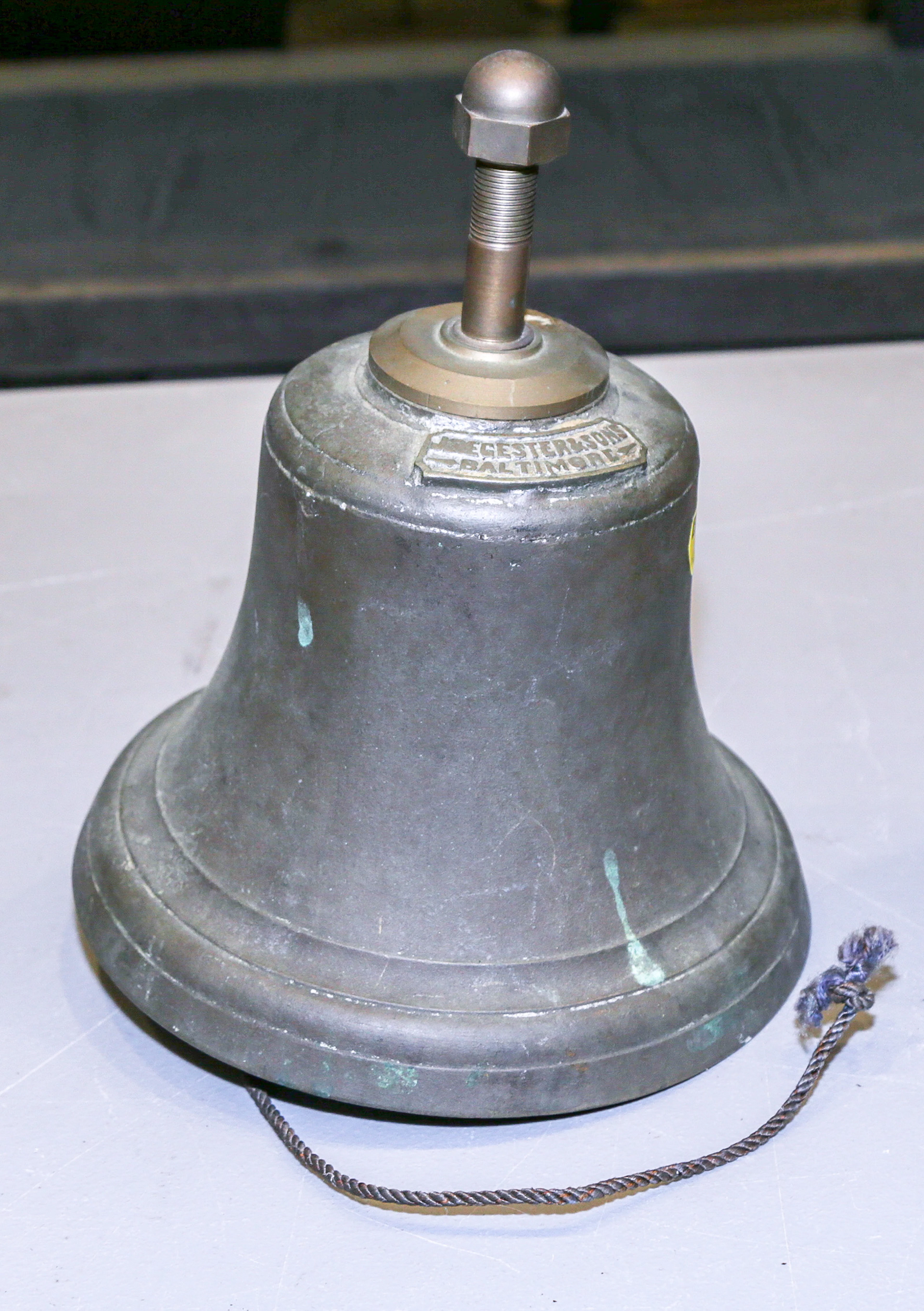 An Antique Bronze Ship's Bell, Baltimore Maker
