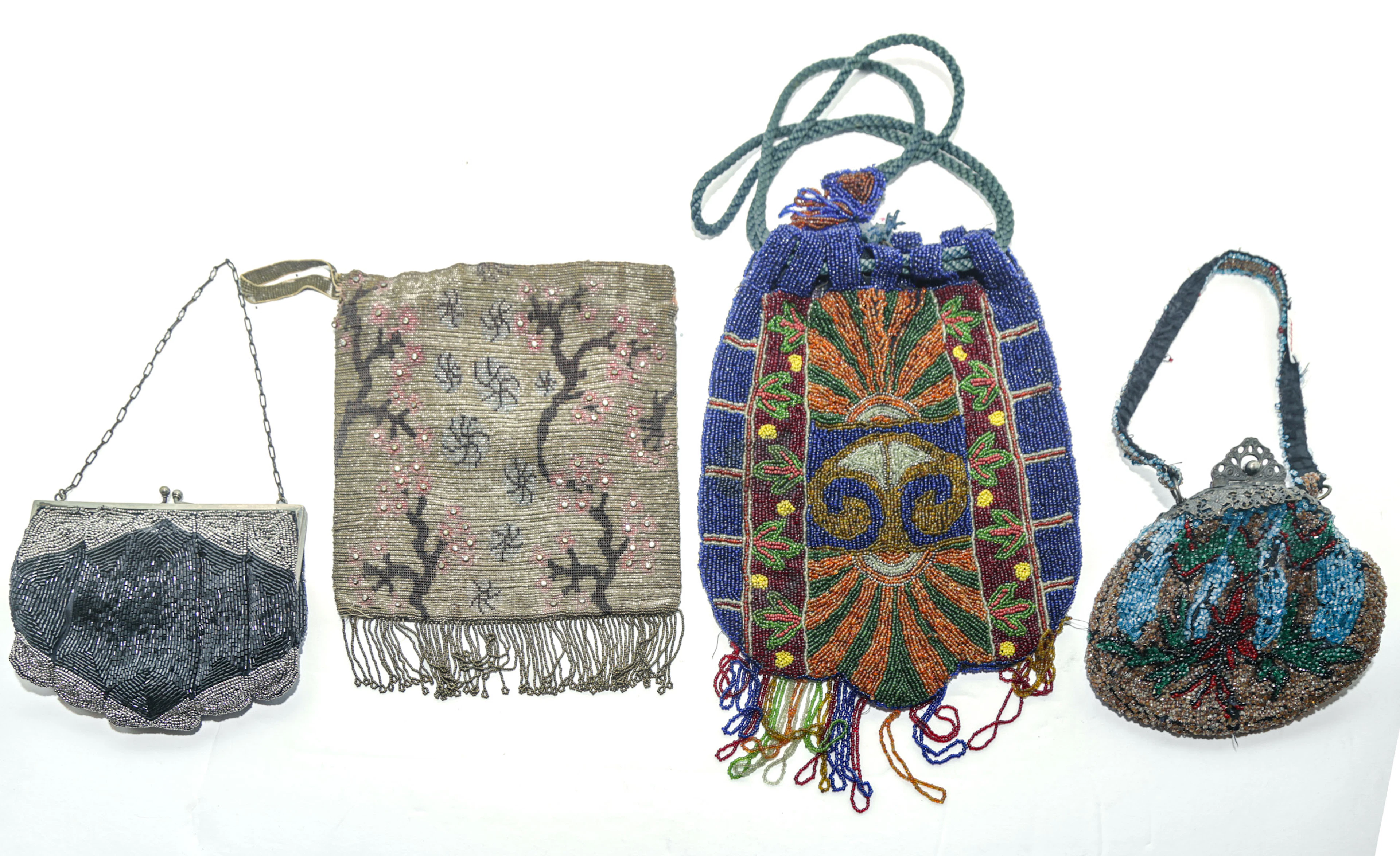 Four Lady's Beaded Purses