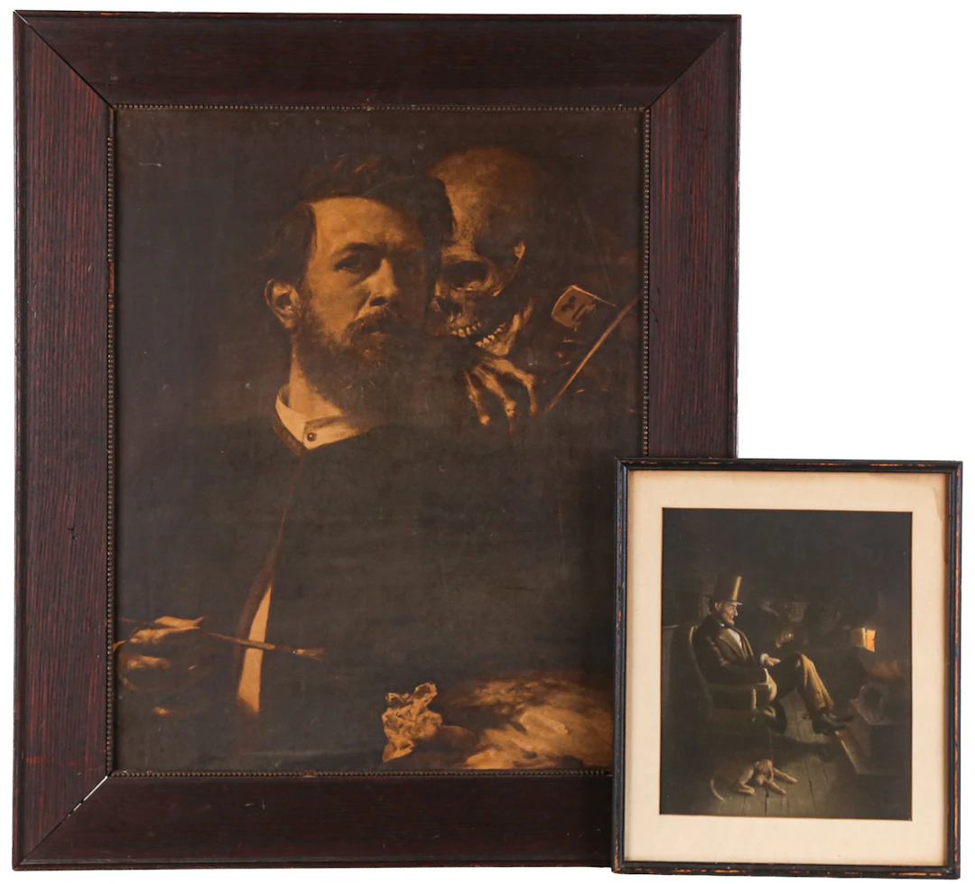 Two Assorted Framed Prints