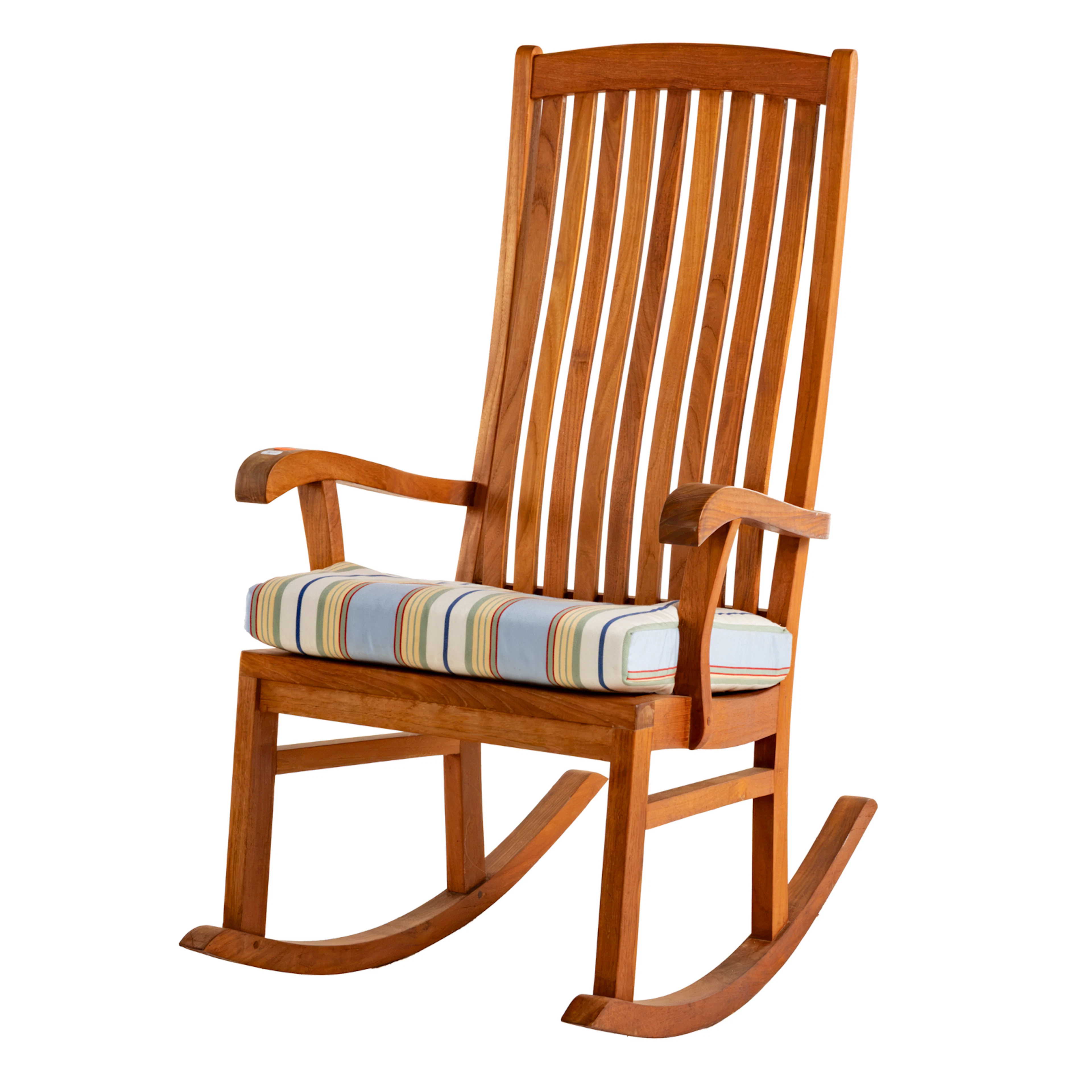 Contemporary Teak Rocking Chair