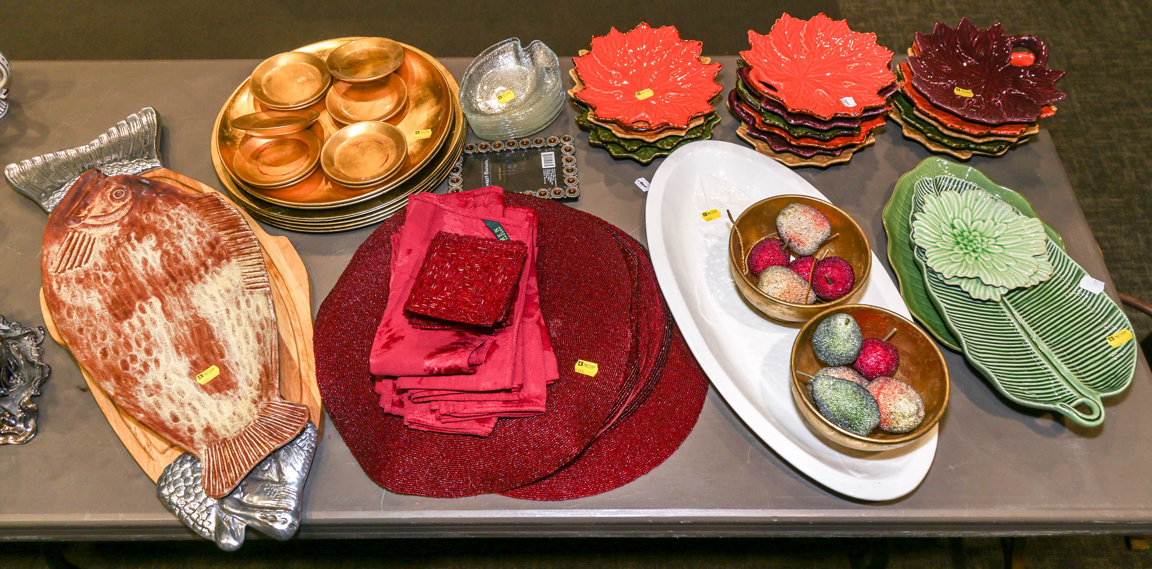 A Selection of Decorative Tableware