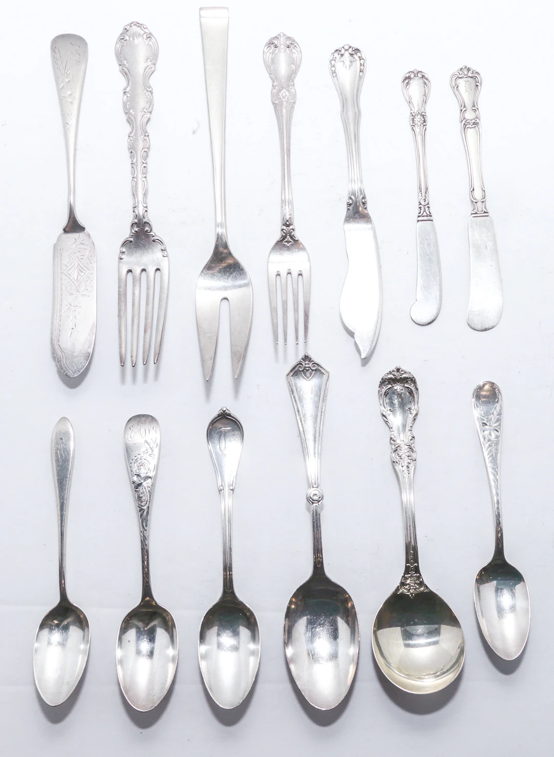 Gorham, Towle and Reed & Barton Sterling Flatware