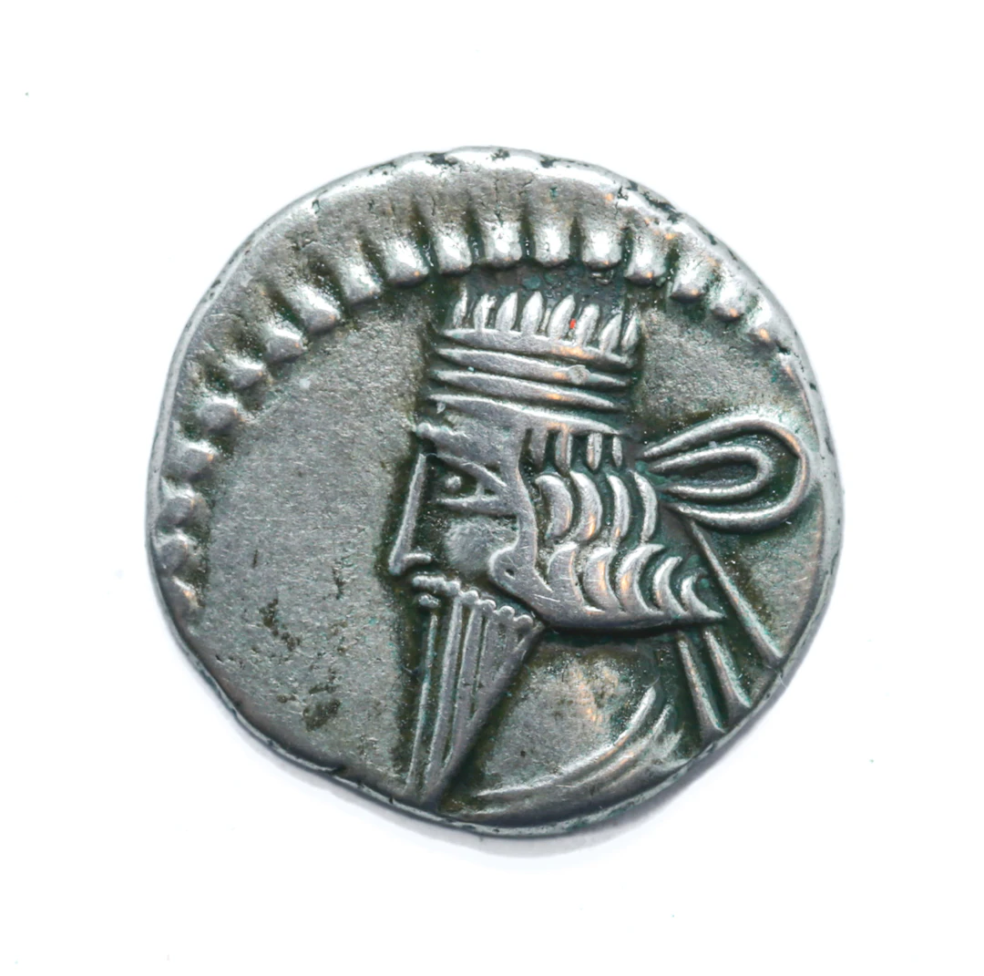 Parthian Empire AR Drachm Vologases III 105-147 AD