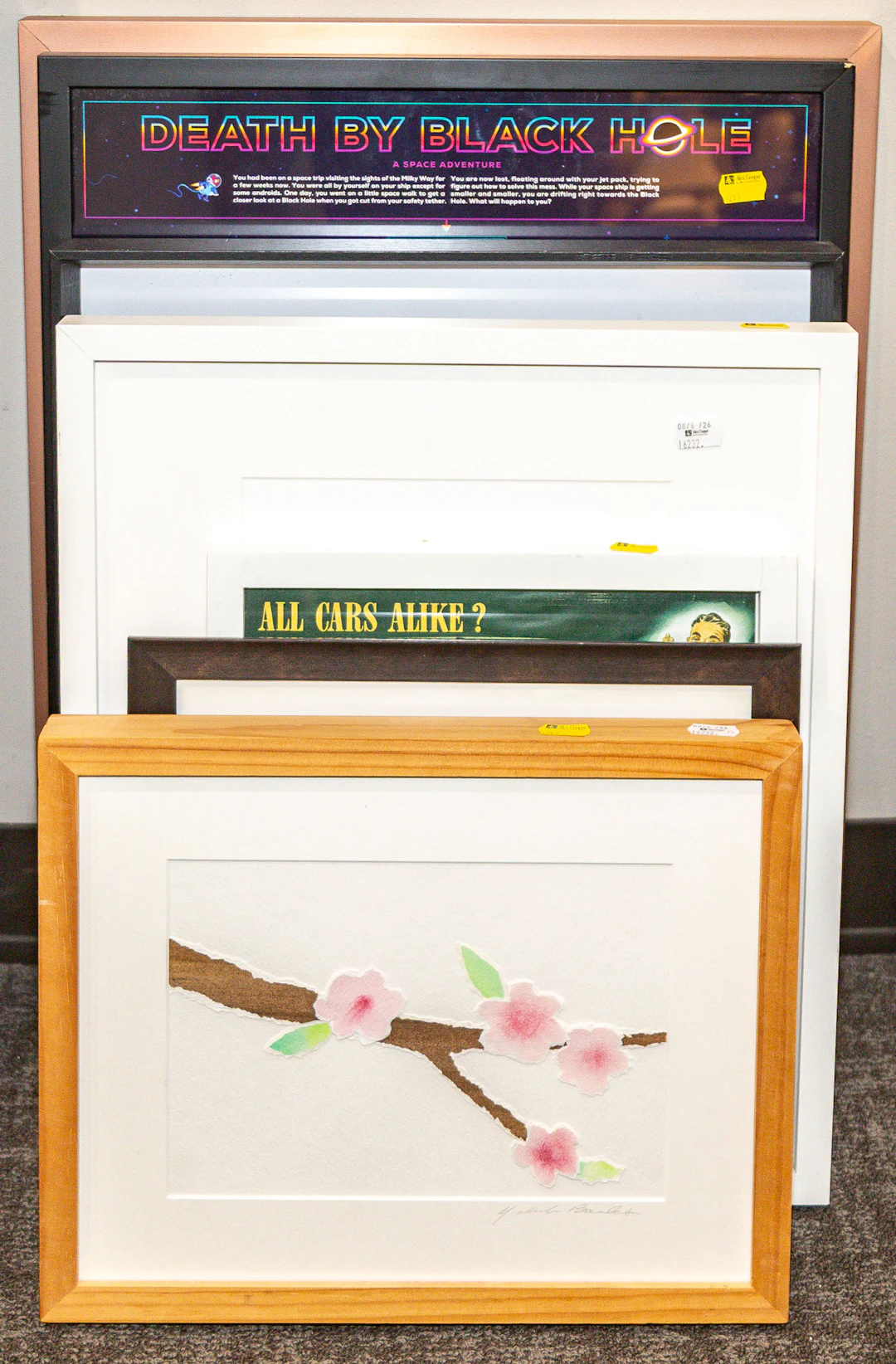 A Group of Framed Artwork