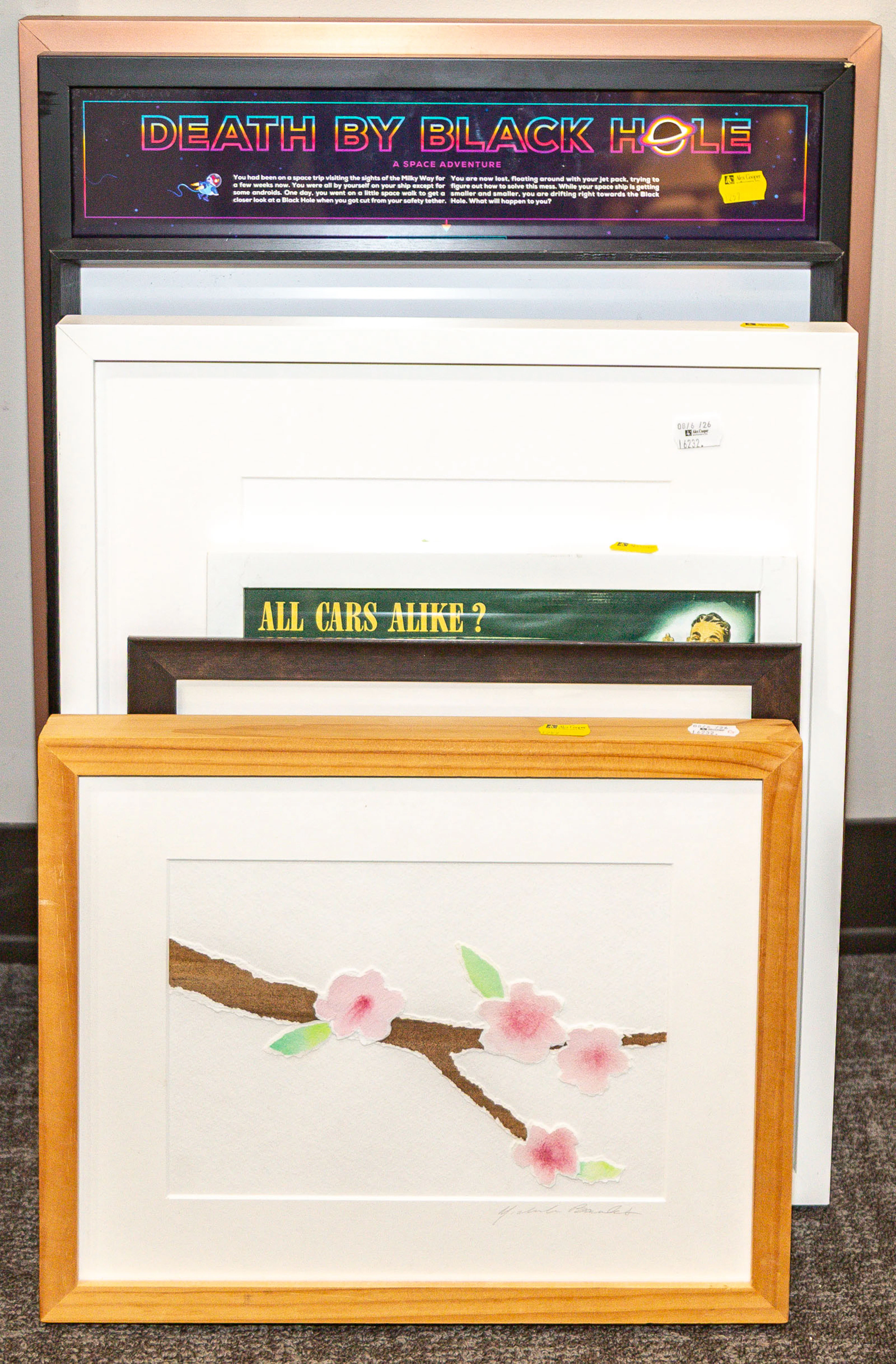 A Group of Framed Artwork