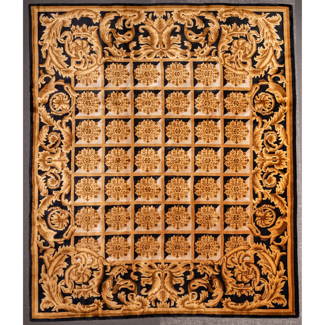 Indo Tibetan Style Rug, India, 8.2 x 10