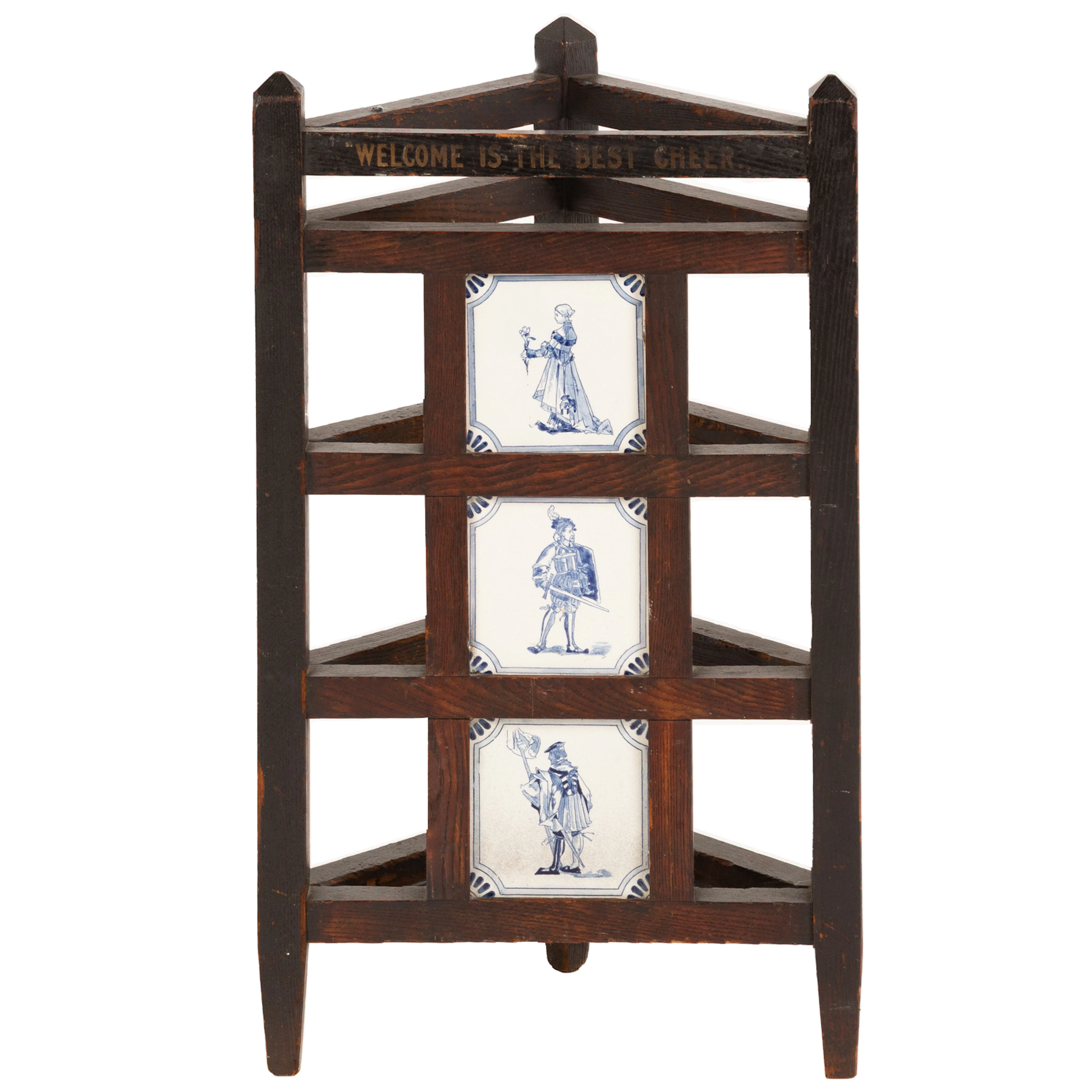 Mission Oak Umbrella Stand