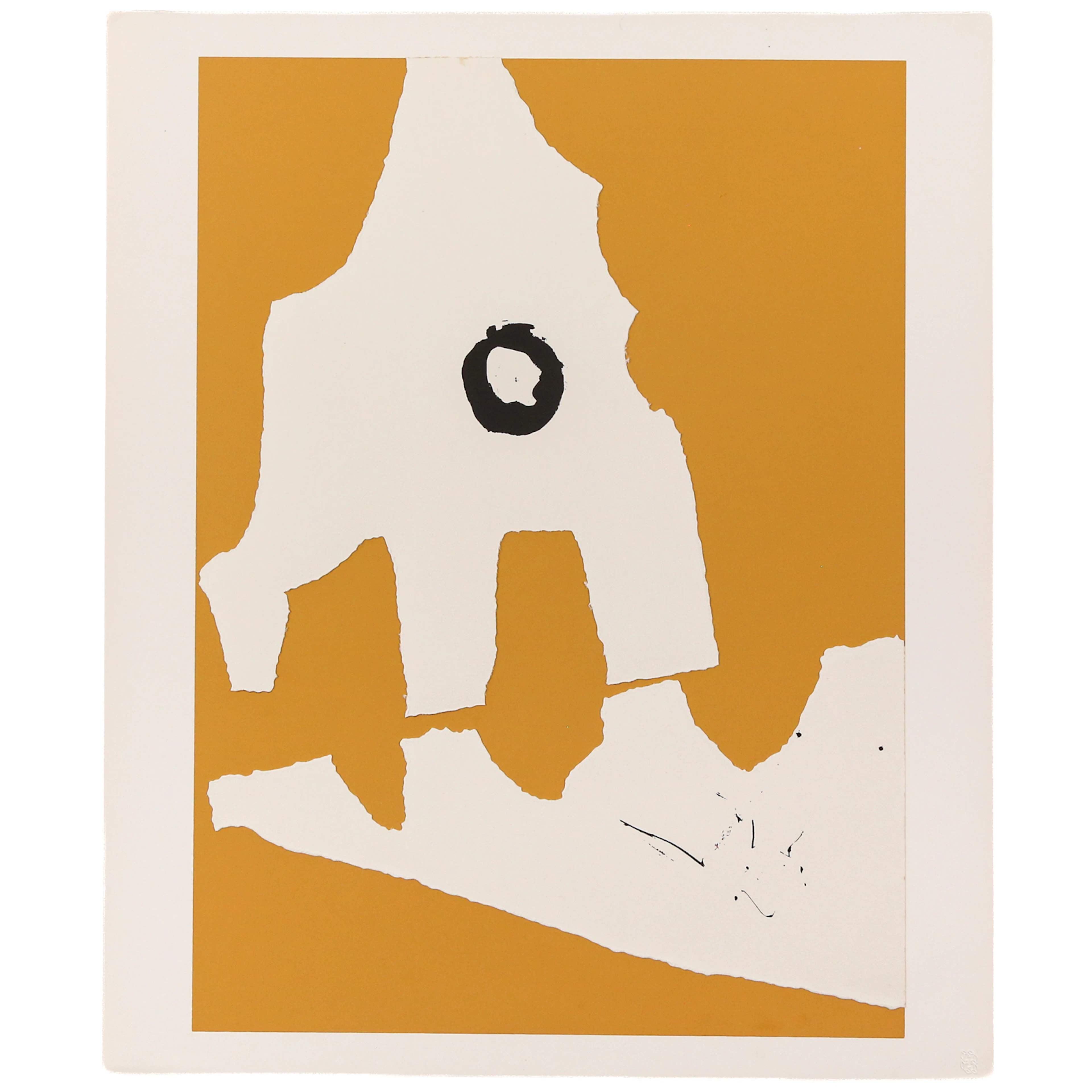 Robert Motherwell. "Untitled," screenprint