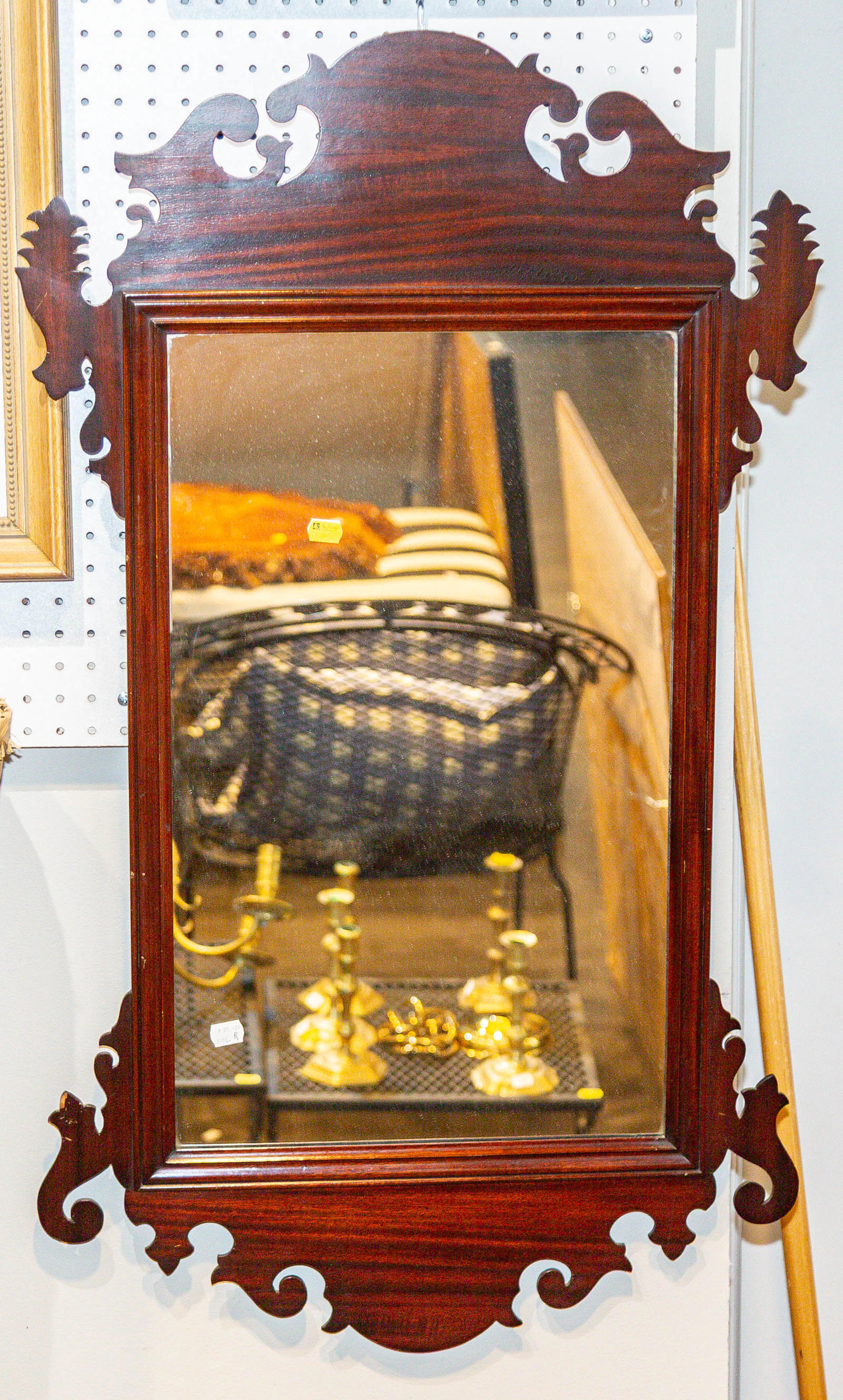 A Potthast Bros. Chippendale Fretwork Mirror