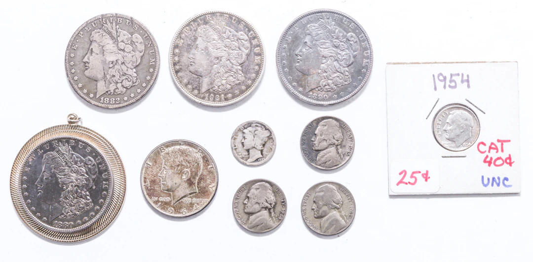Interesting Lot of U.S. Silver Coins