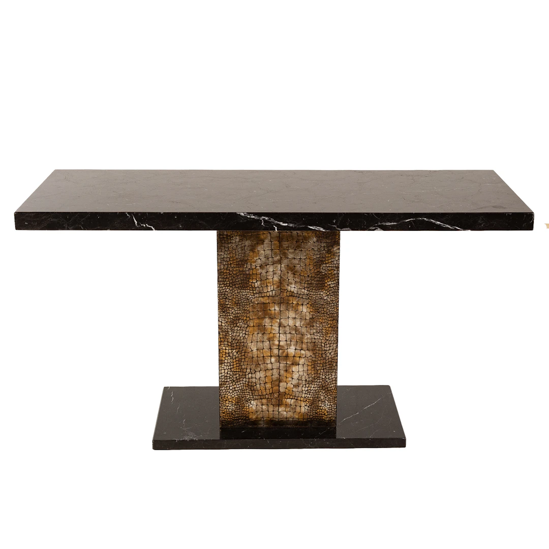 Contemporary Italian Marble Top Center Table