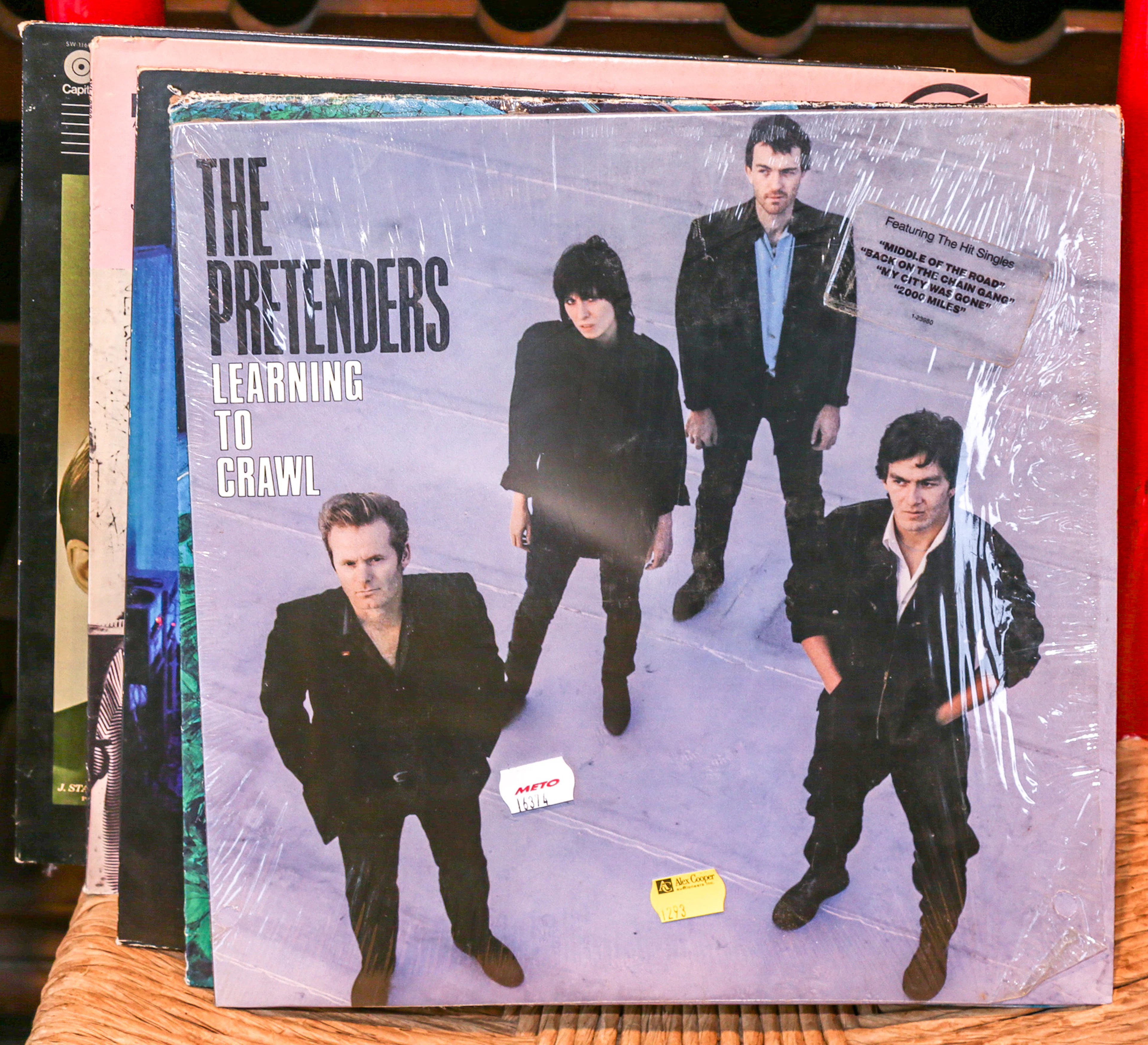 A Group of Classic Rock LP Albums