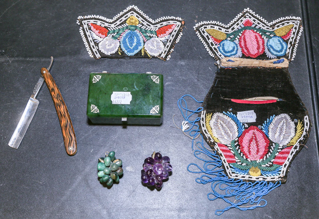 A Native American Beaded Pouch