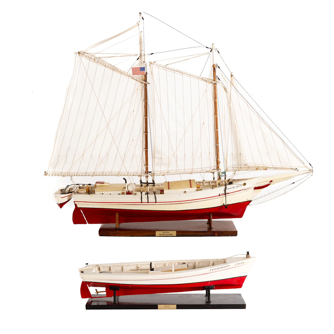 A Schooner & Chesapeake Bay Work Boat Models
