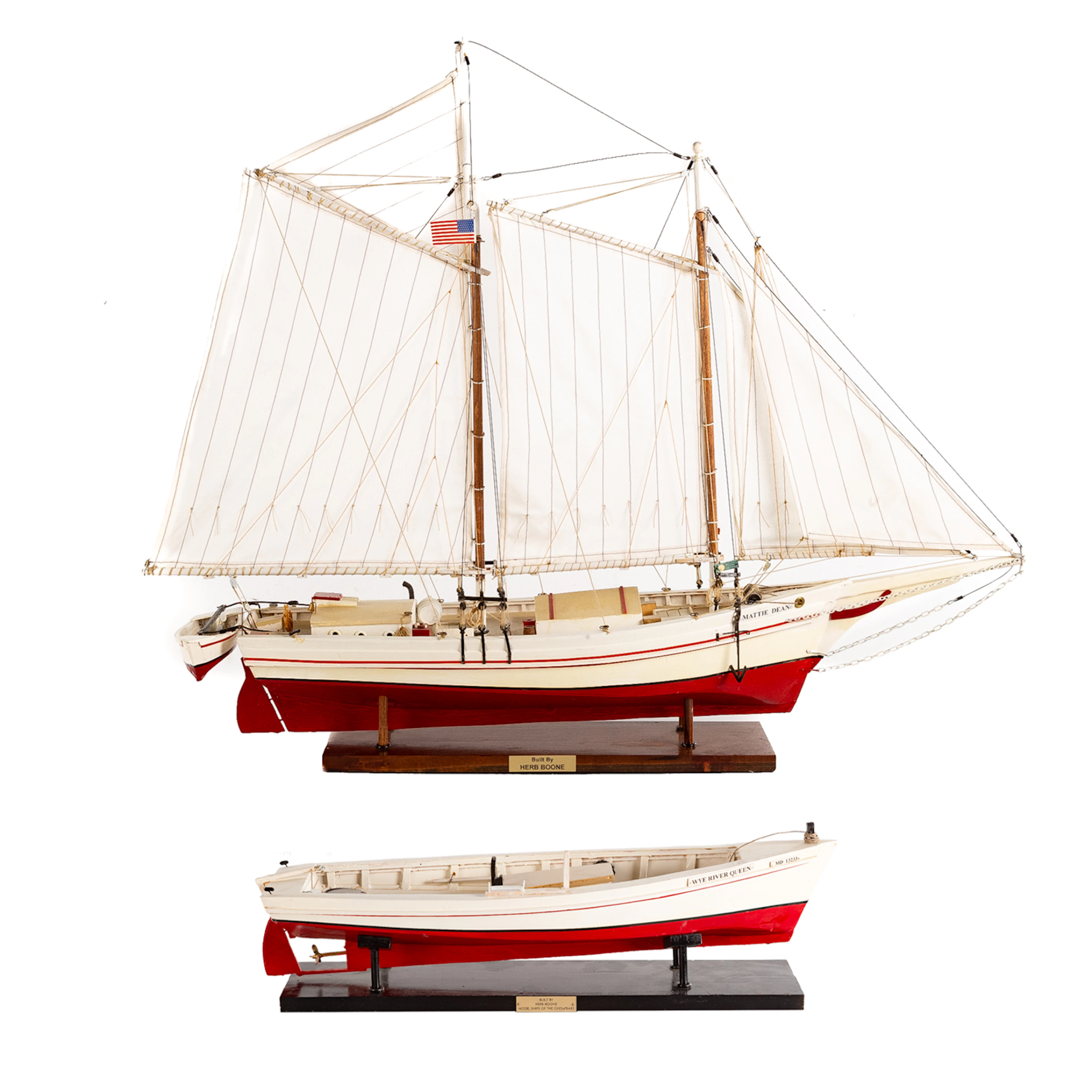 A Schooner & Chesapeake Bay Work Boat Models