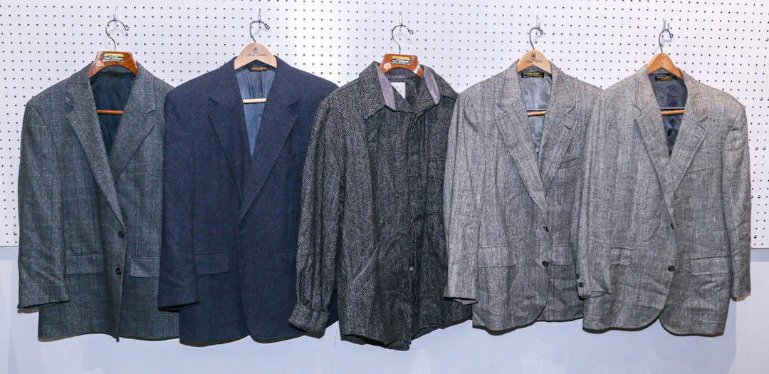 Five Gentlemen's Tweed Jackets
