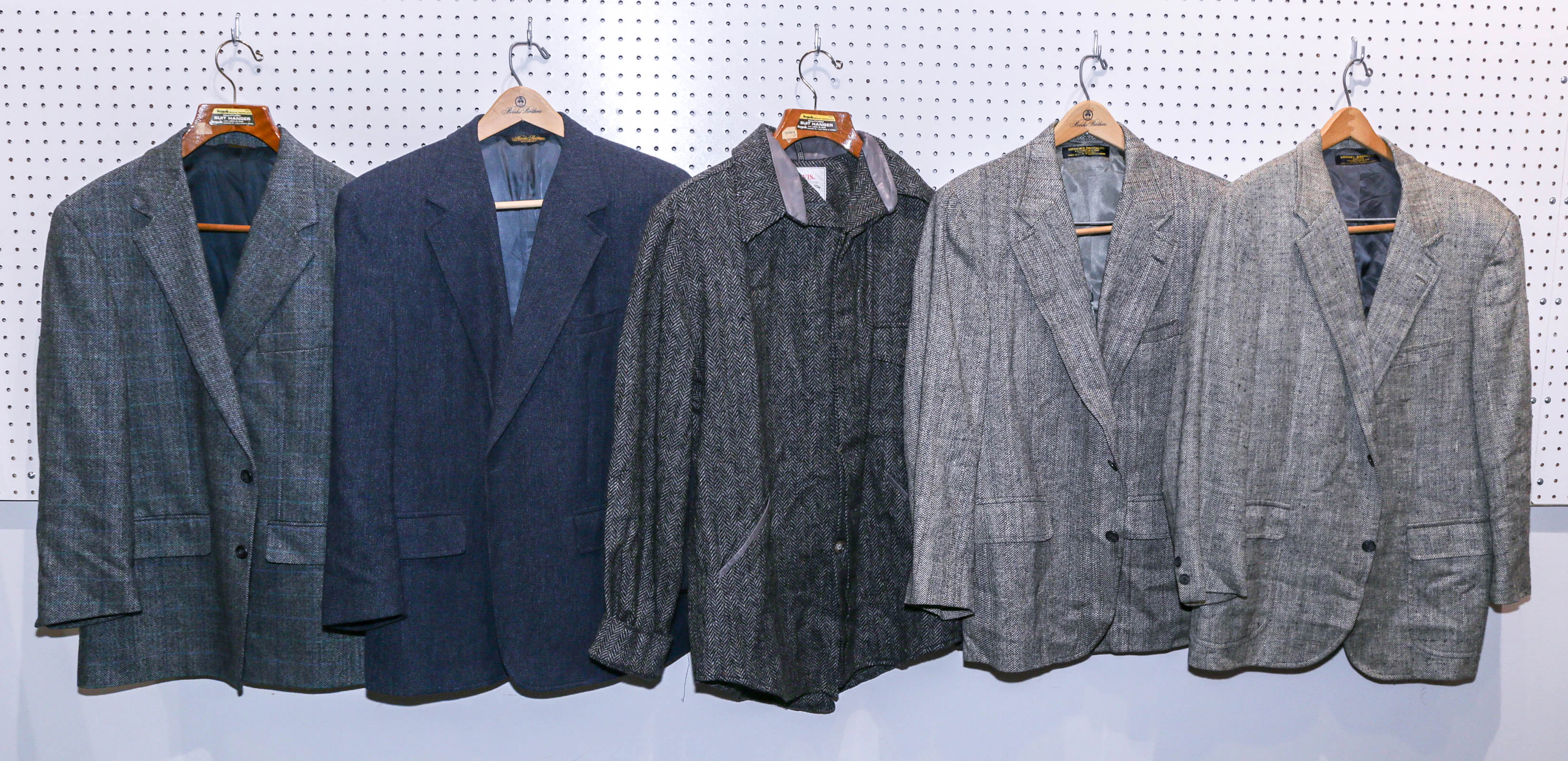 Five Gentlemen's Tweed Jackets