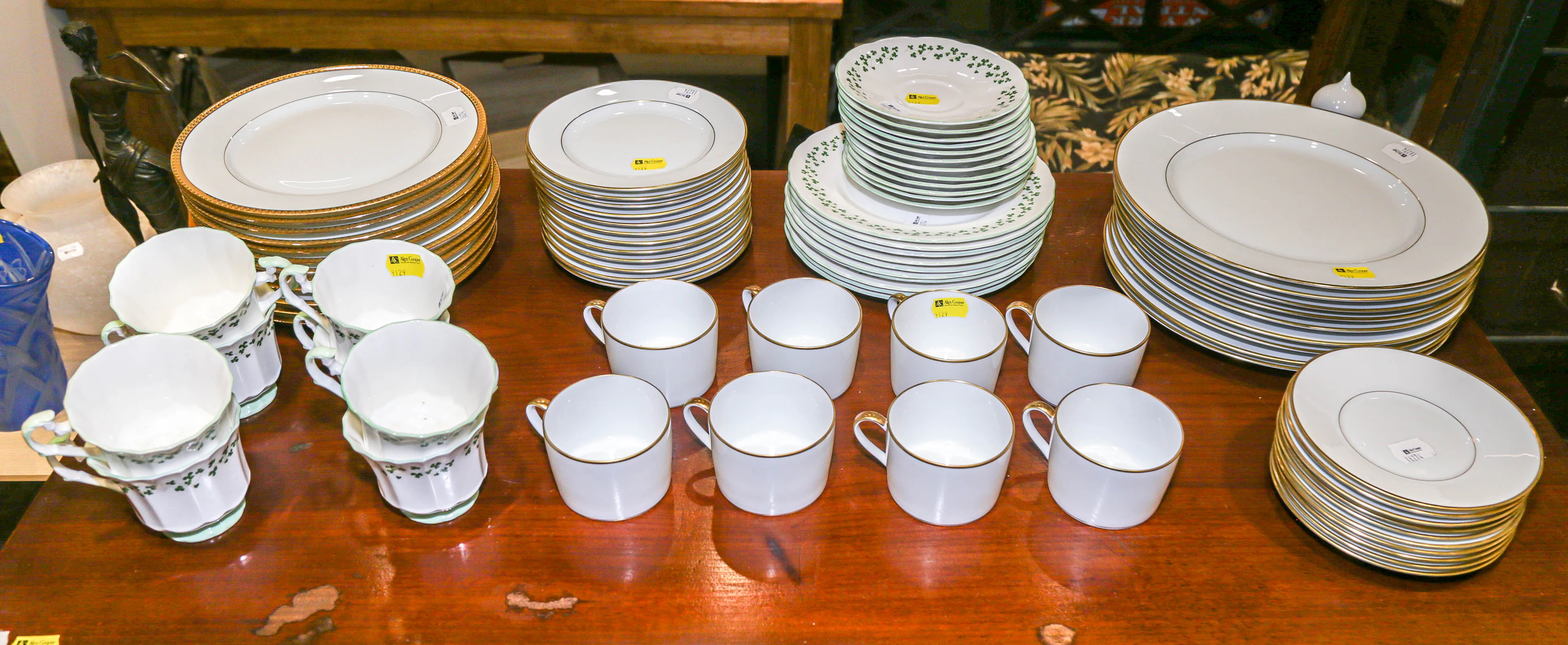 An Assortment of French & English China