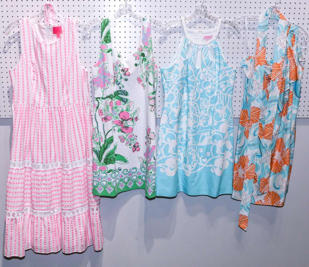 Four Lilly Pulitzer Dresses