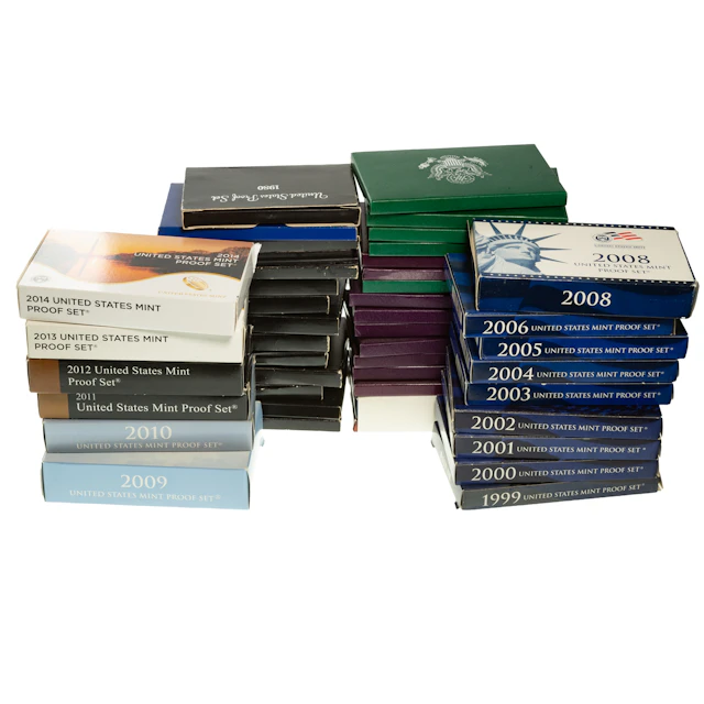 37 US Proof Sets