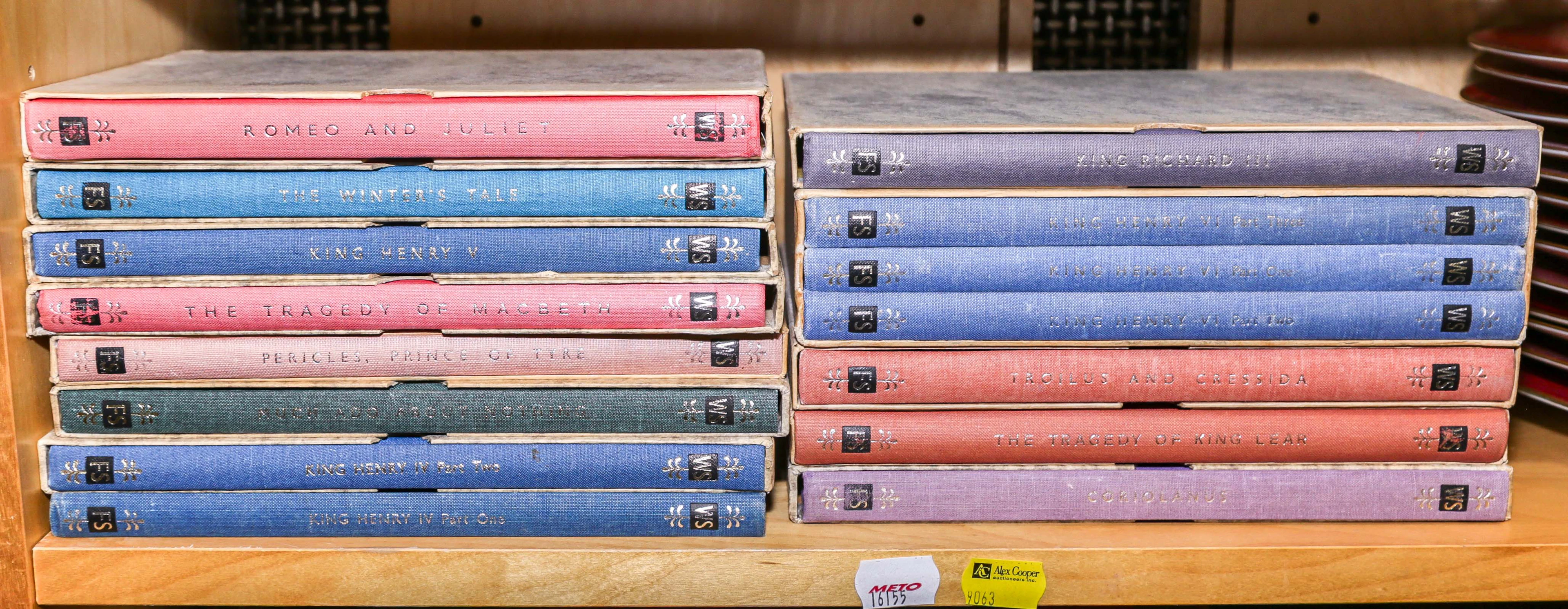 A Group of Folio Society Editions of Shakespeare