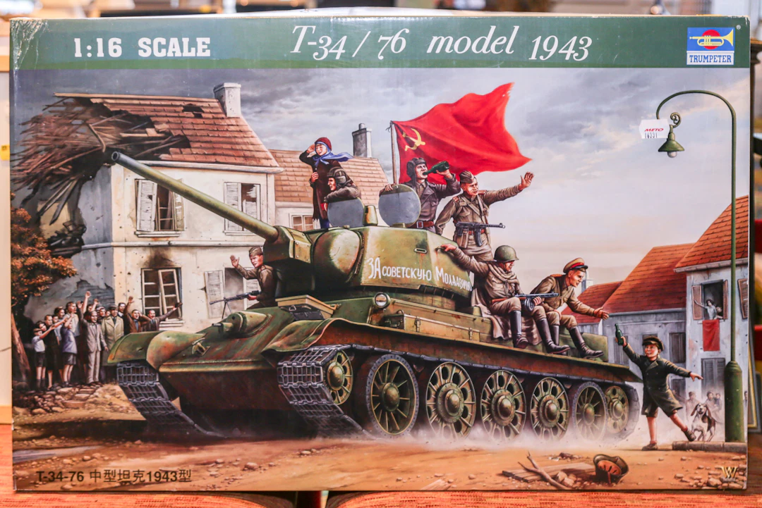 1:16 Scale T44 Model Kit
