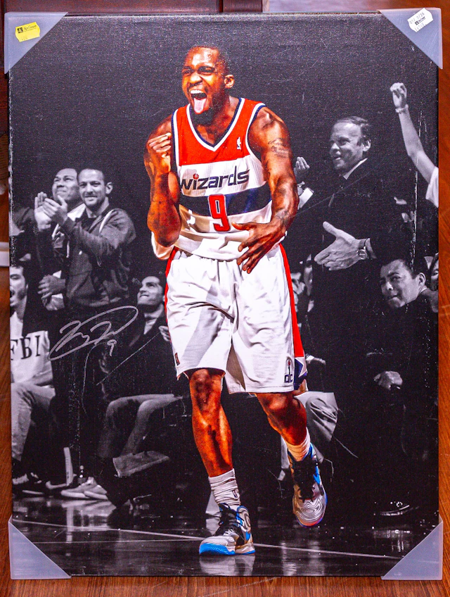 A Signed Image of Martell Webster