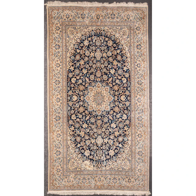 Nain Rug, Persia, 5.9 x 10.1
