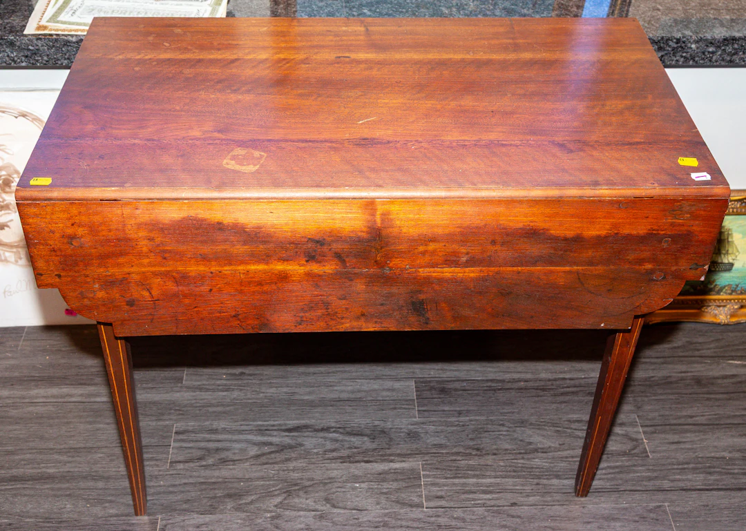 An American Vernacular Drop-Leaf Table