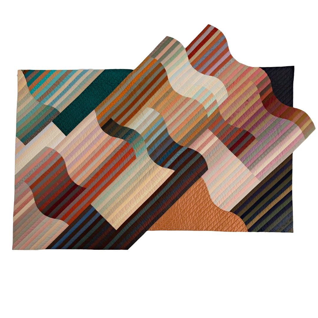 Michael James "Waves 5" Quilt