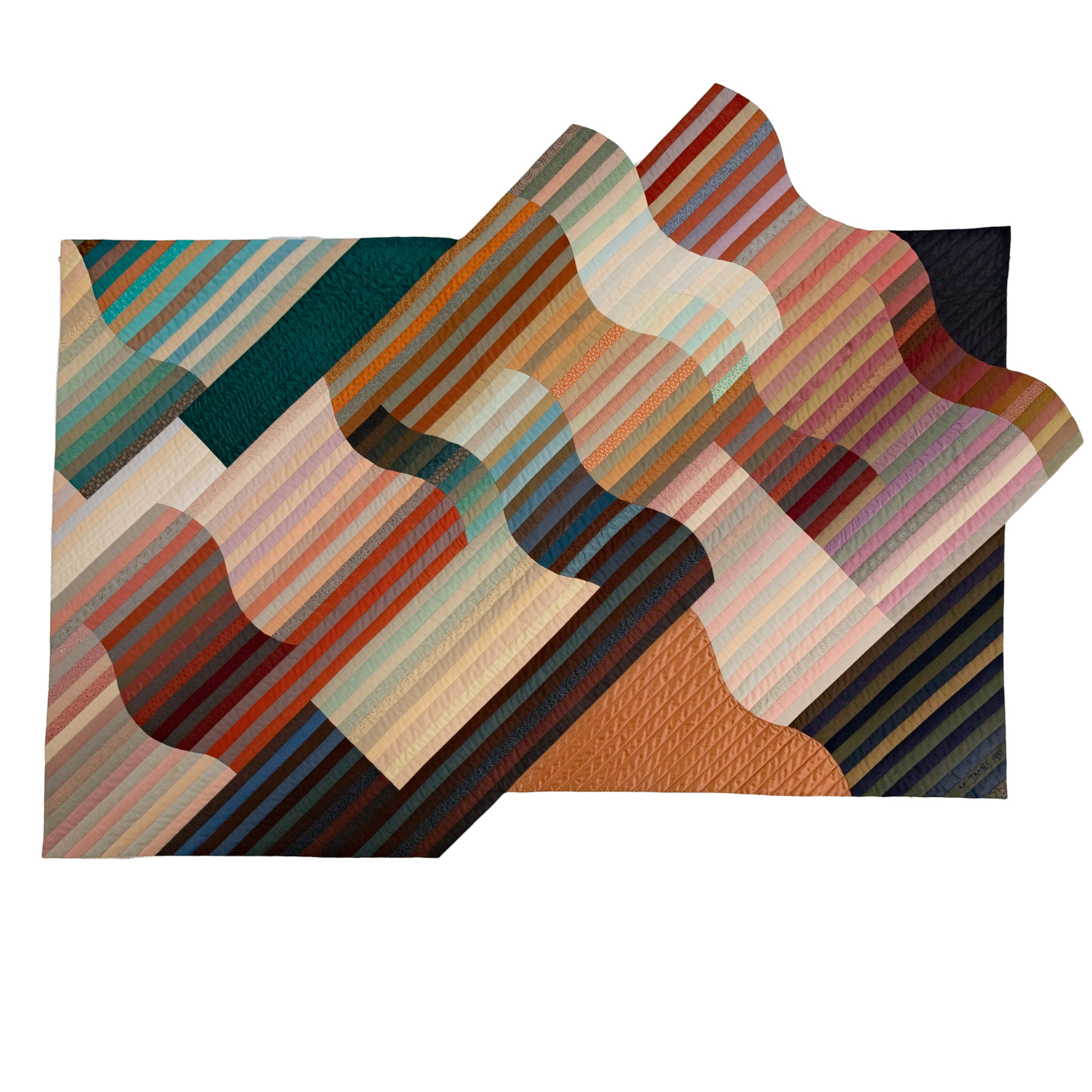 Michael James "Waves 5" Quilt