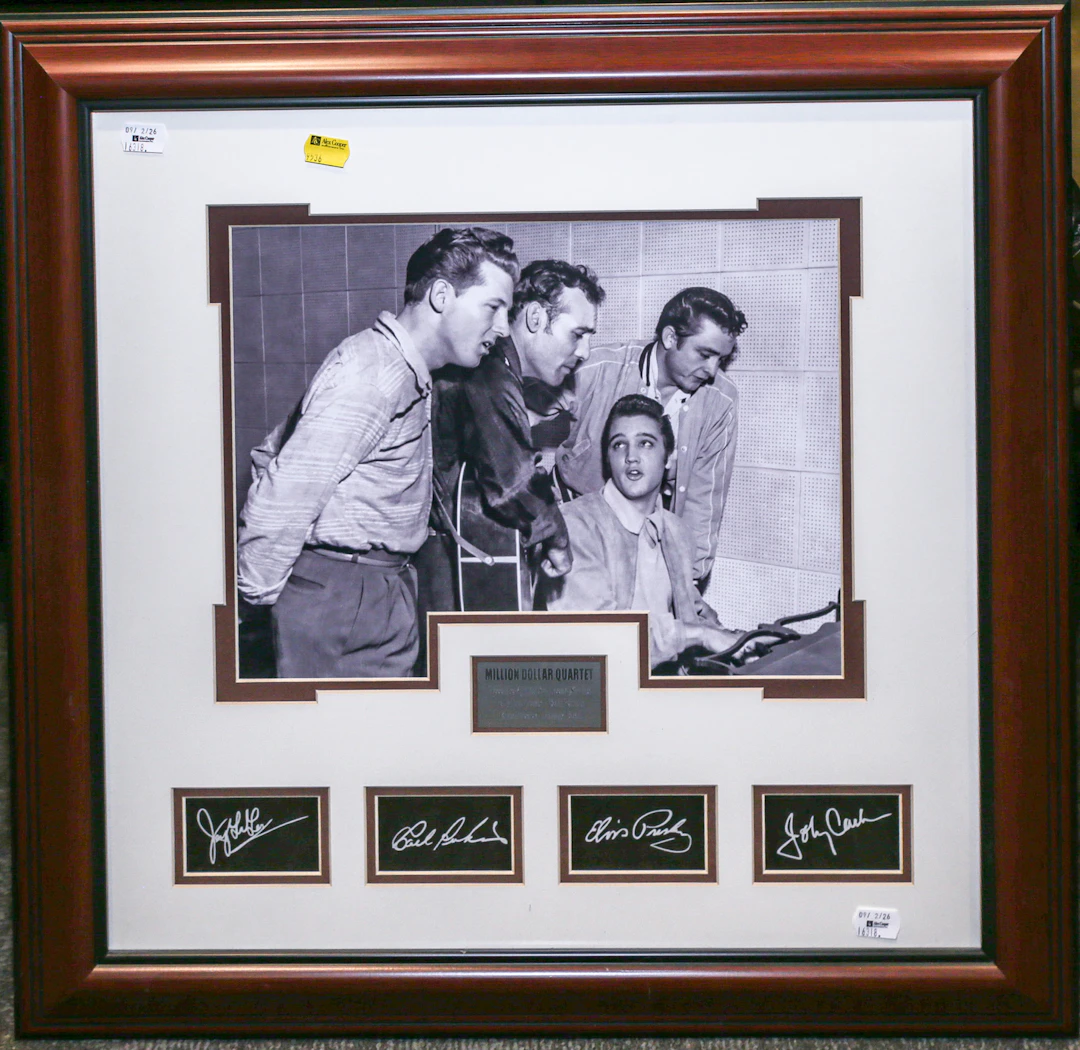 "Million Dollar Quartet," Photoprint, Framed