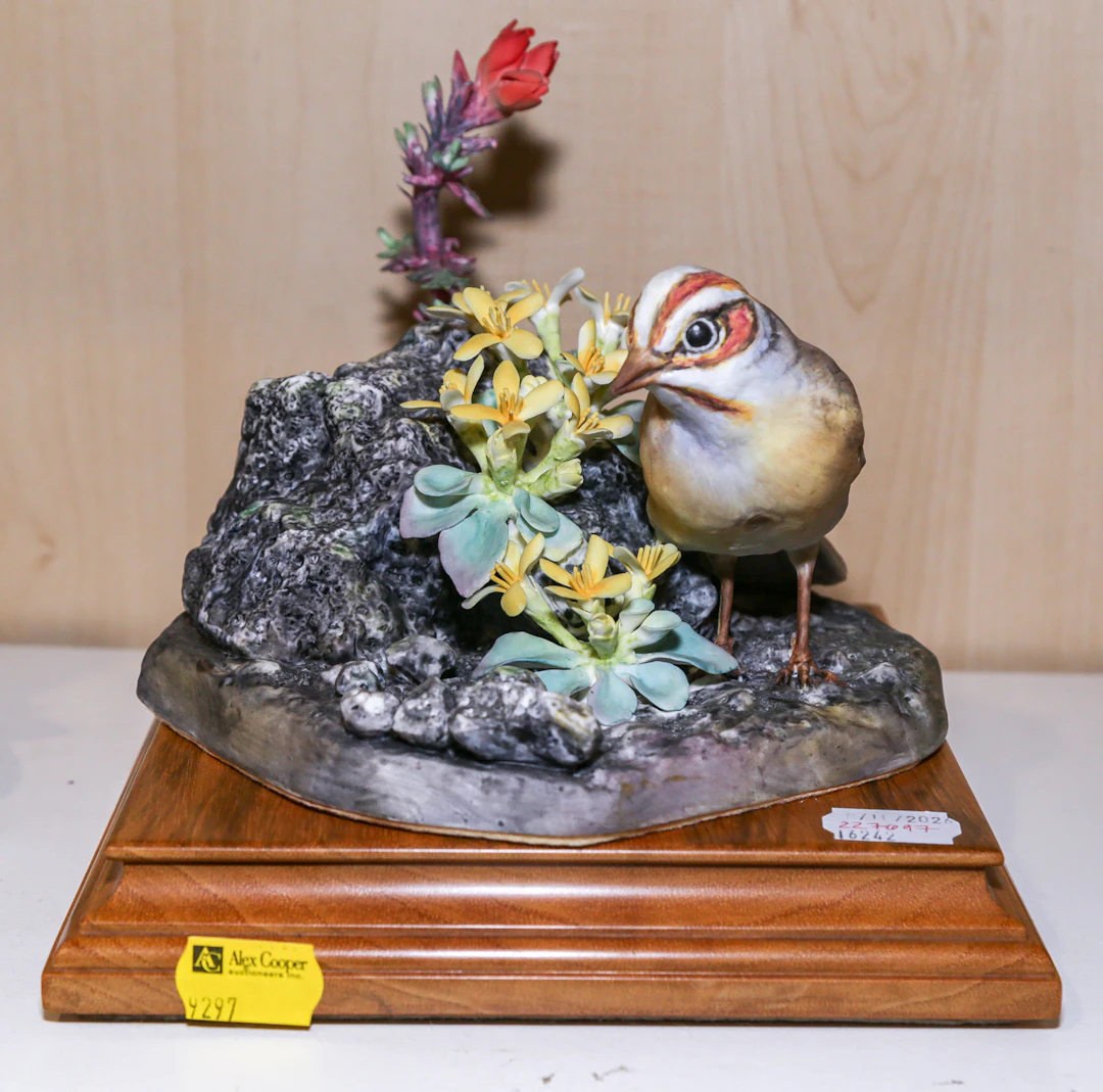 Dorothy Doughty for Royal Worcester Lark Sparrow