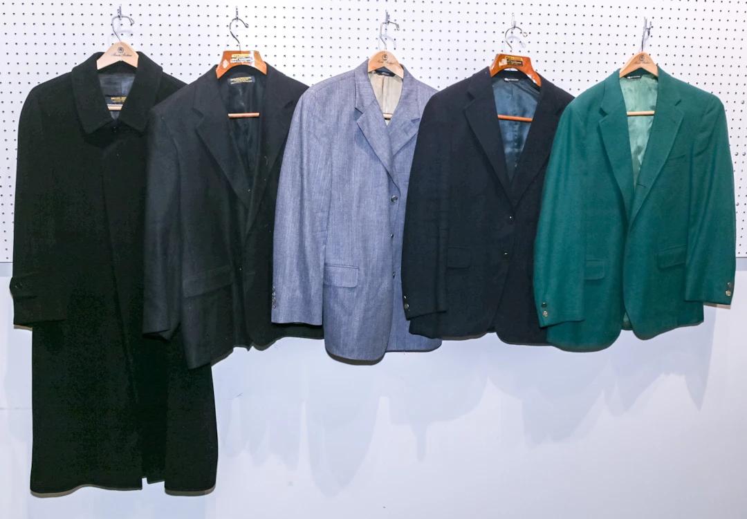 Five Gentlemen's Coats & Jackets