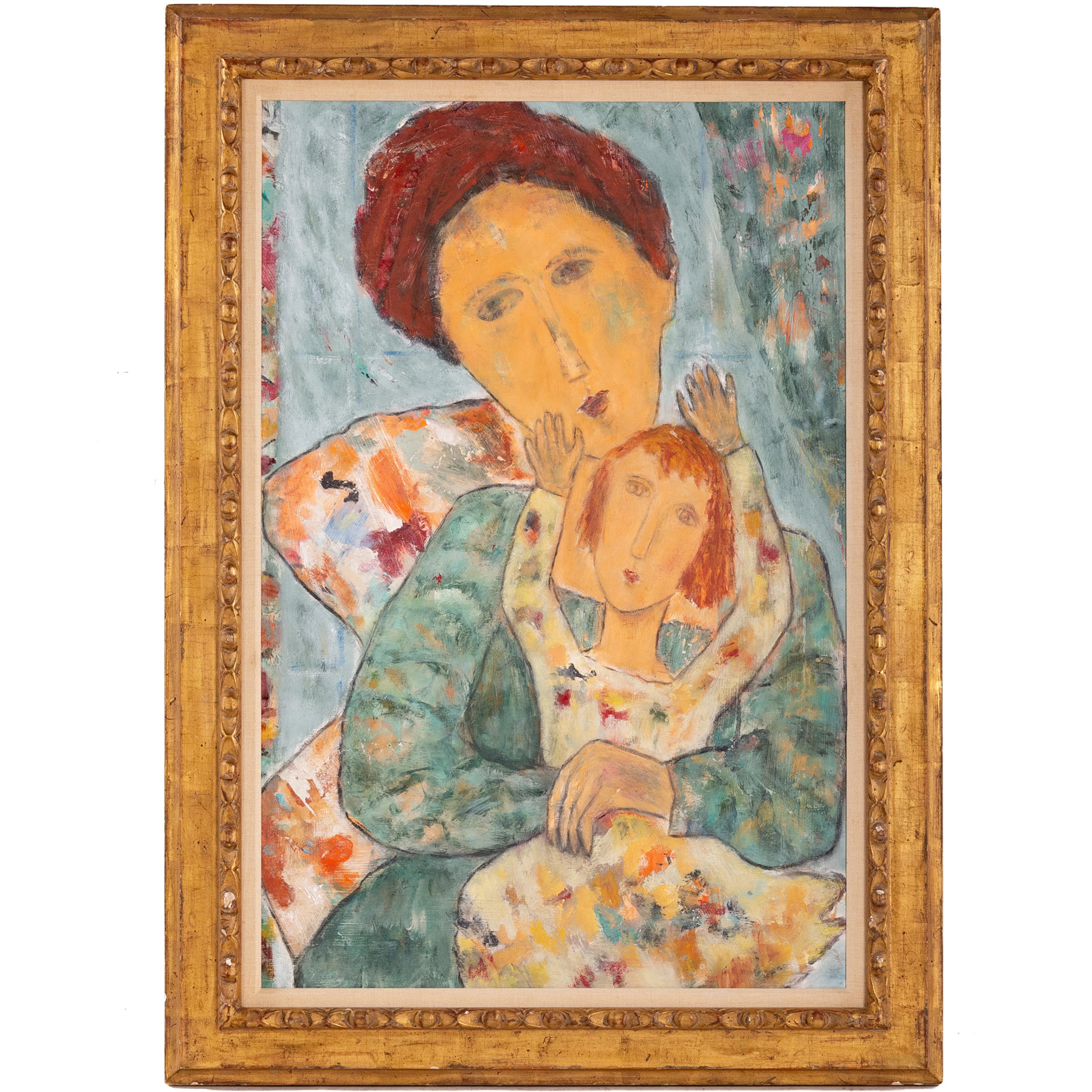 Harriet Wiseman. "Mothers Love," acrylic