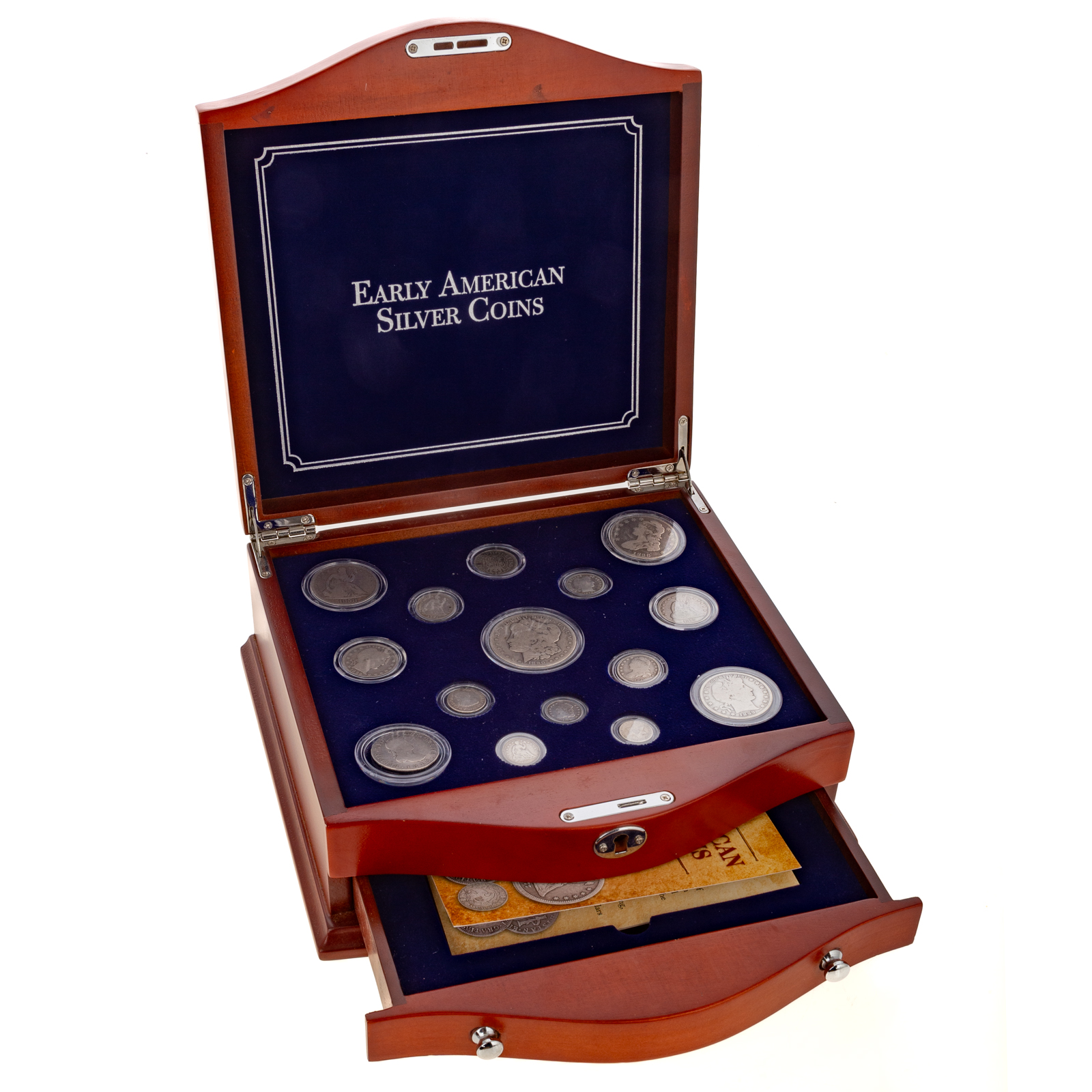 "Early American Silver Coins" 1766-1899 15 Coins