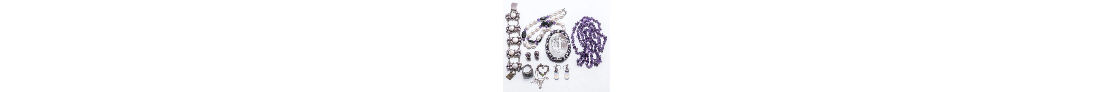 Carada Necklace, Amethyst & Pearl Jewelry & More