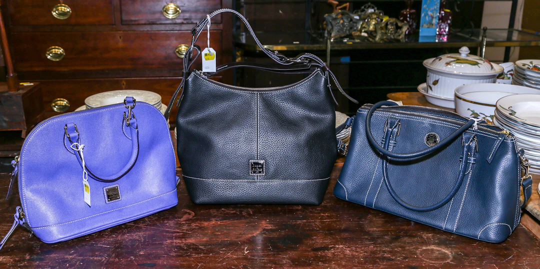 Three Dooney & Bourke Handbags