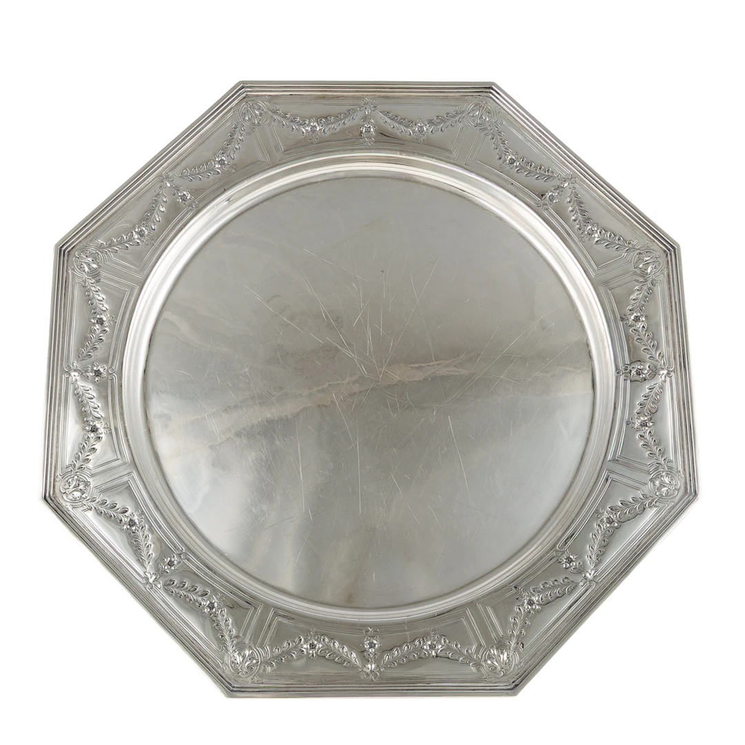 Meriden Britannia Sterling Serving Tray