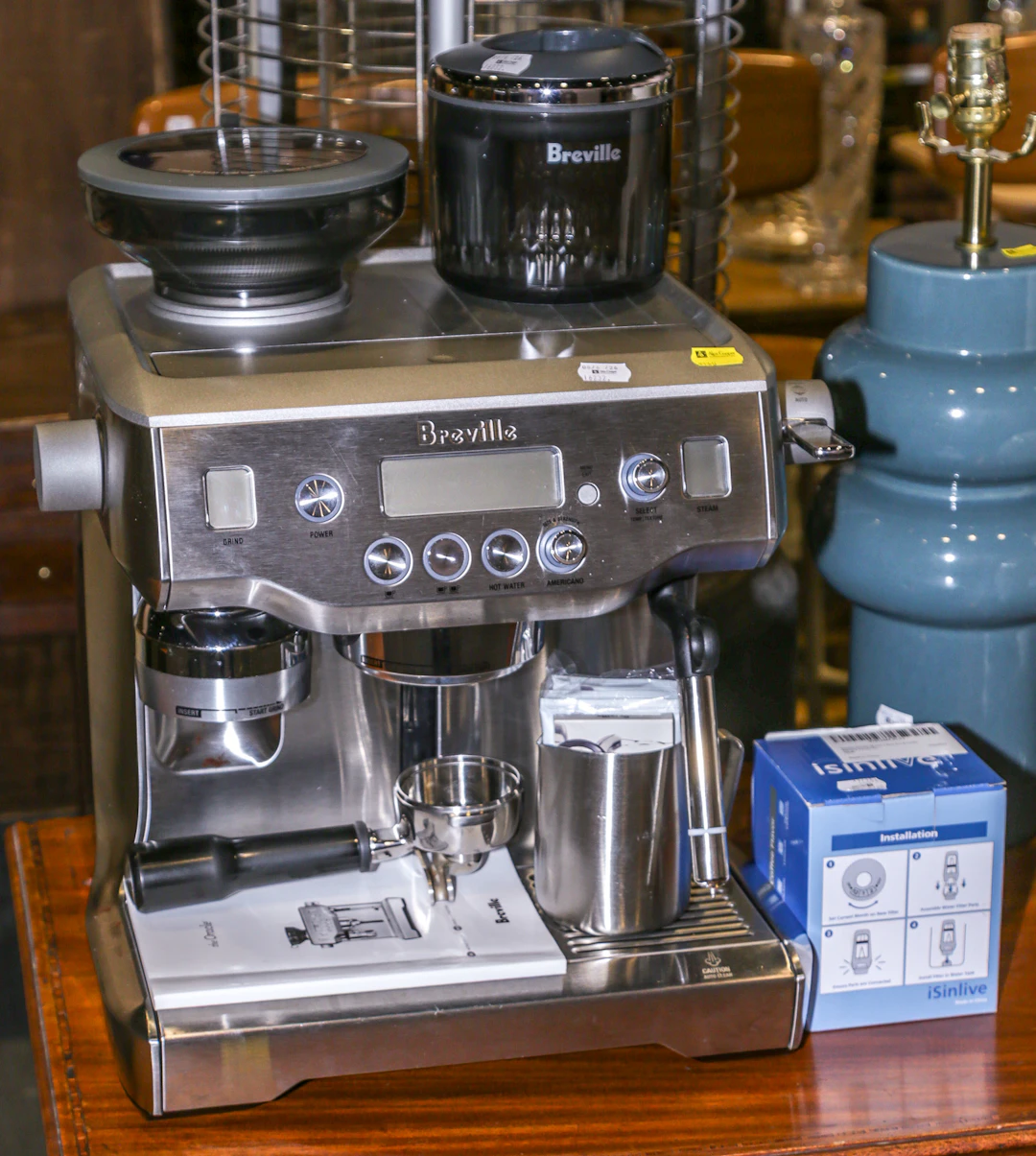 A Breville Oracle Espresso Machine