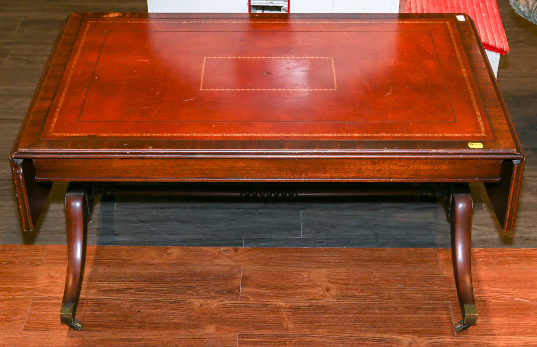 A Regency Style Mahogany Coffee Table