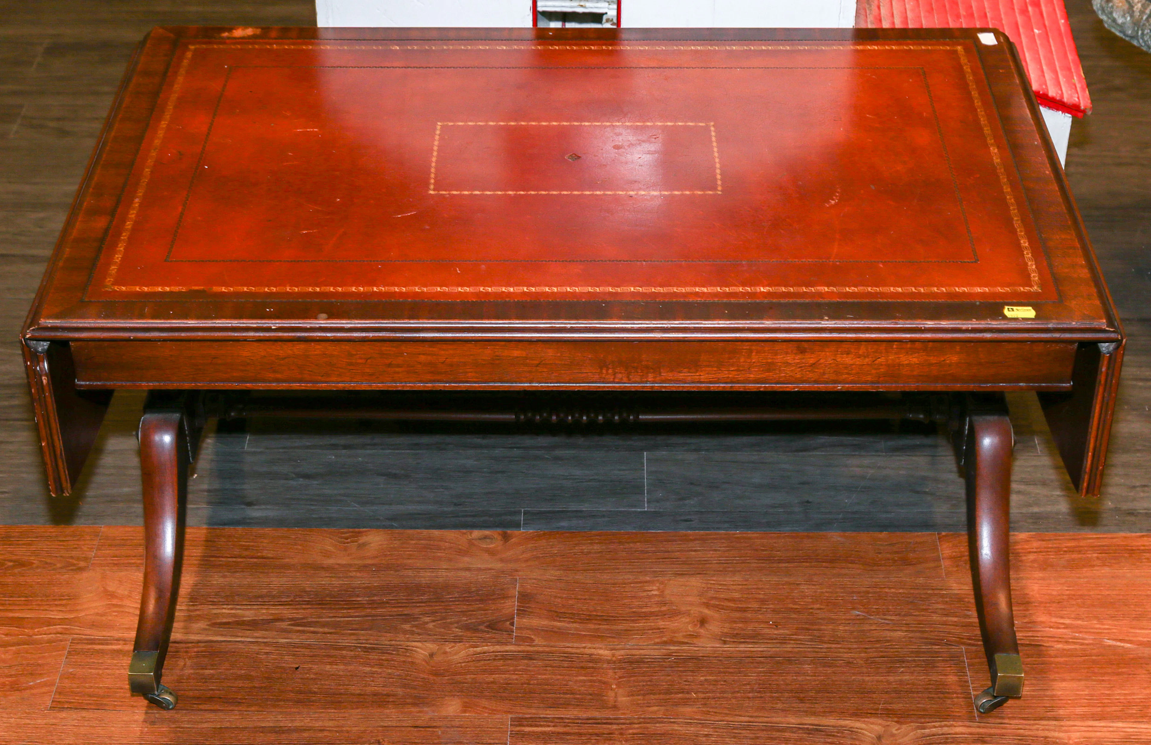 A Regency Style Mahogany Coffee Table